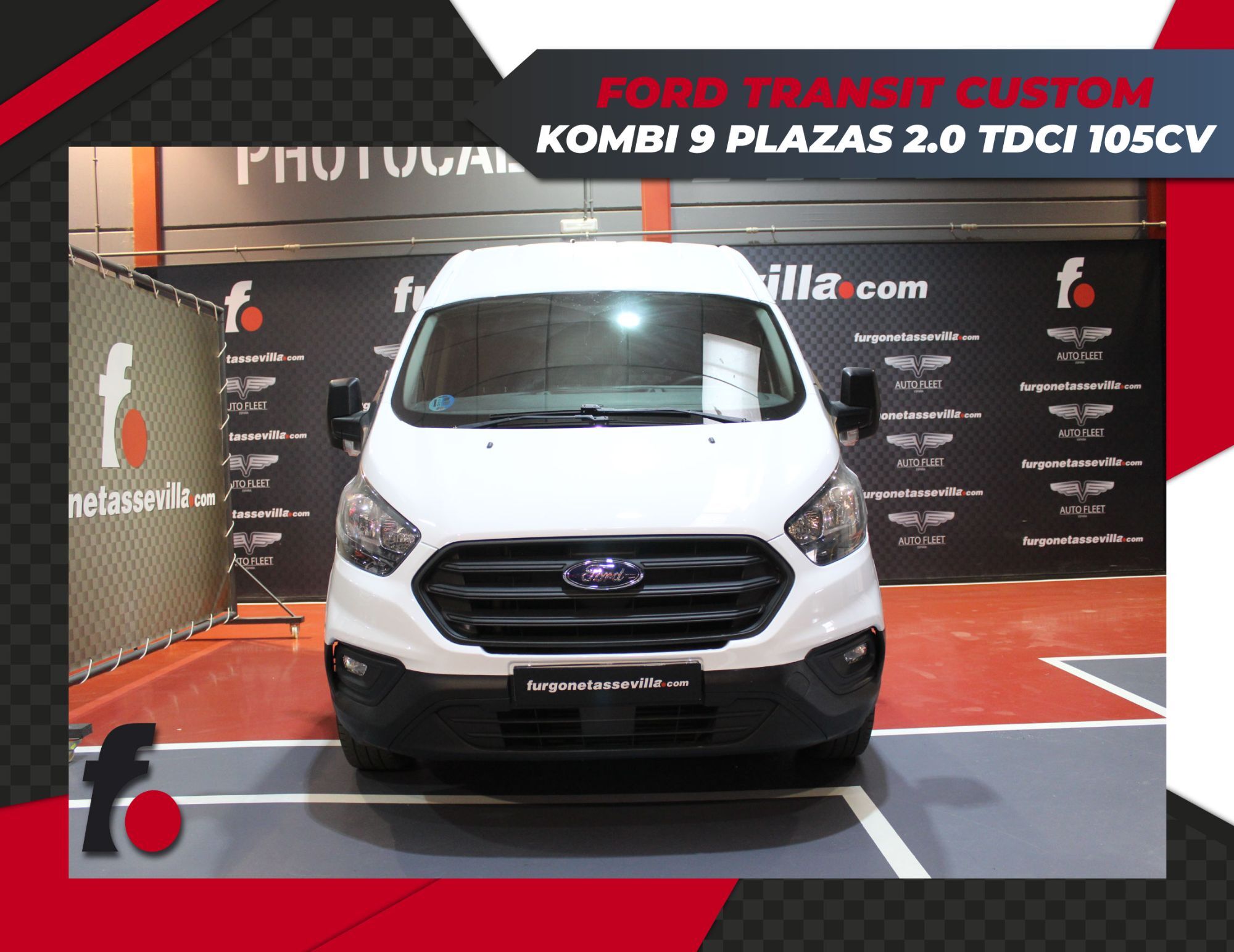 Foto del FORD Transit Custom FT 320 L2 Kombi Ambiente EcoBlue 105