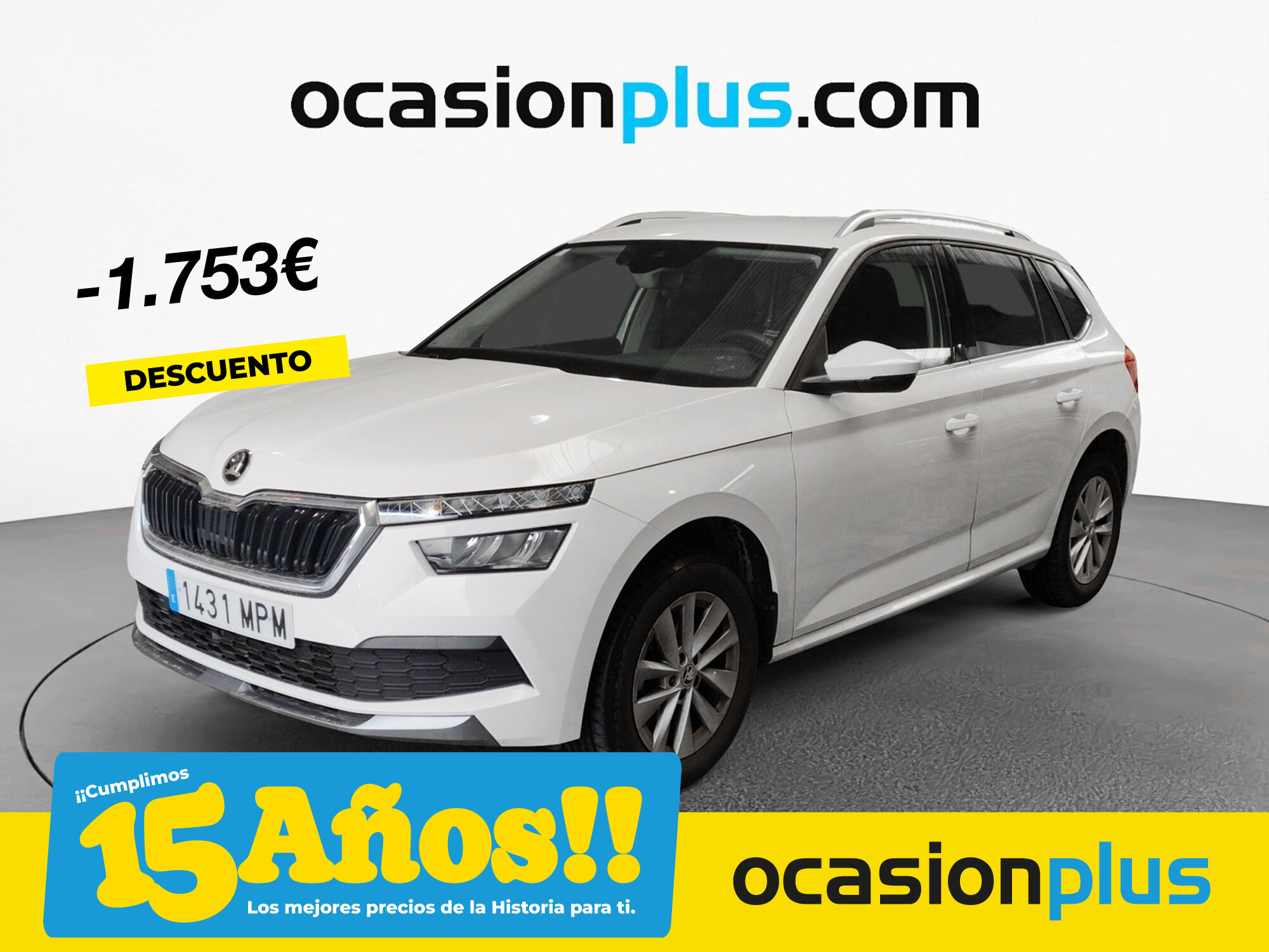 SKODA Kamiq (1.0 TSI Ambition 81 kW (110 CV)) en Madrid