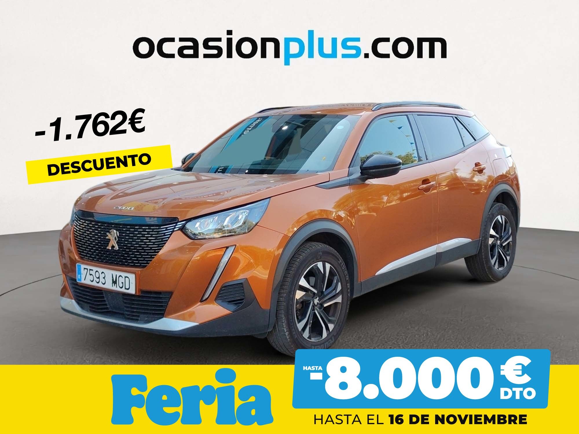 PEUGEOT 2008 (PureTech 130 S&S Allure Pack 96 kW (130 CV)) en Madrid