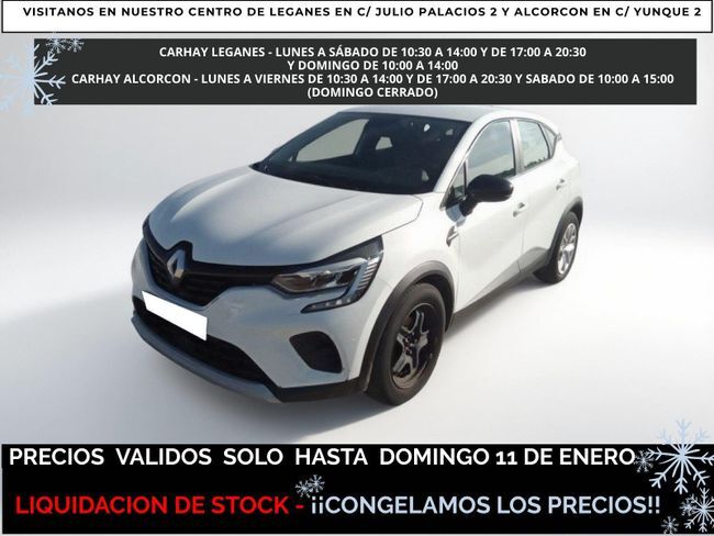 RENAULT Captur (Intens TCe 74kW (100CV) GLP) en Madrid