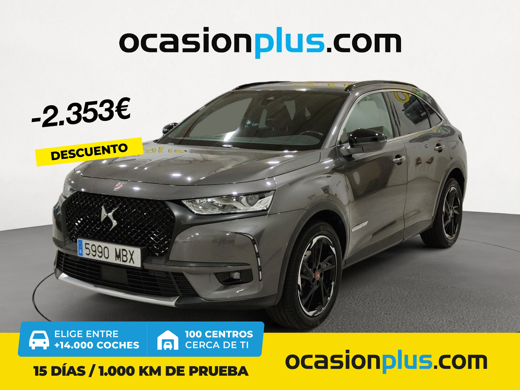 DS DS3 Crossback (BlueHDi 130 DE Performance Line AT 96 kW (130 CV)) en Mad