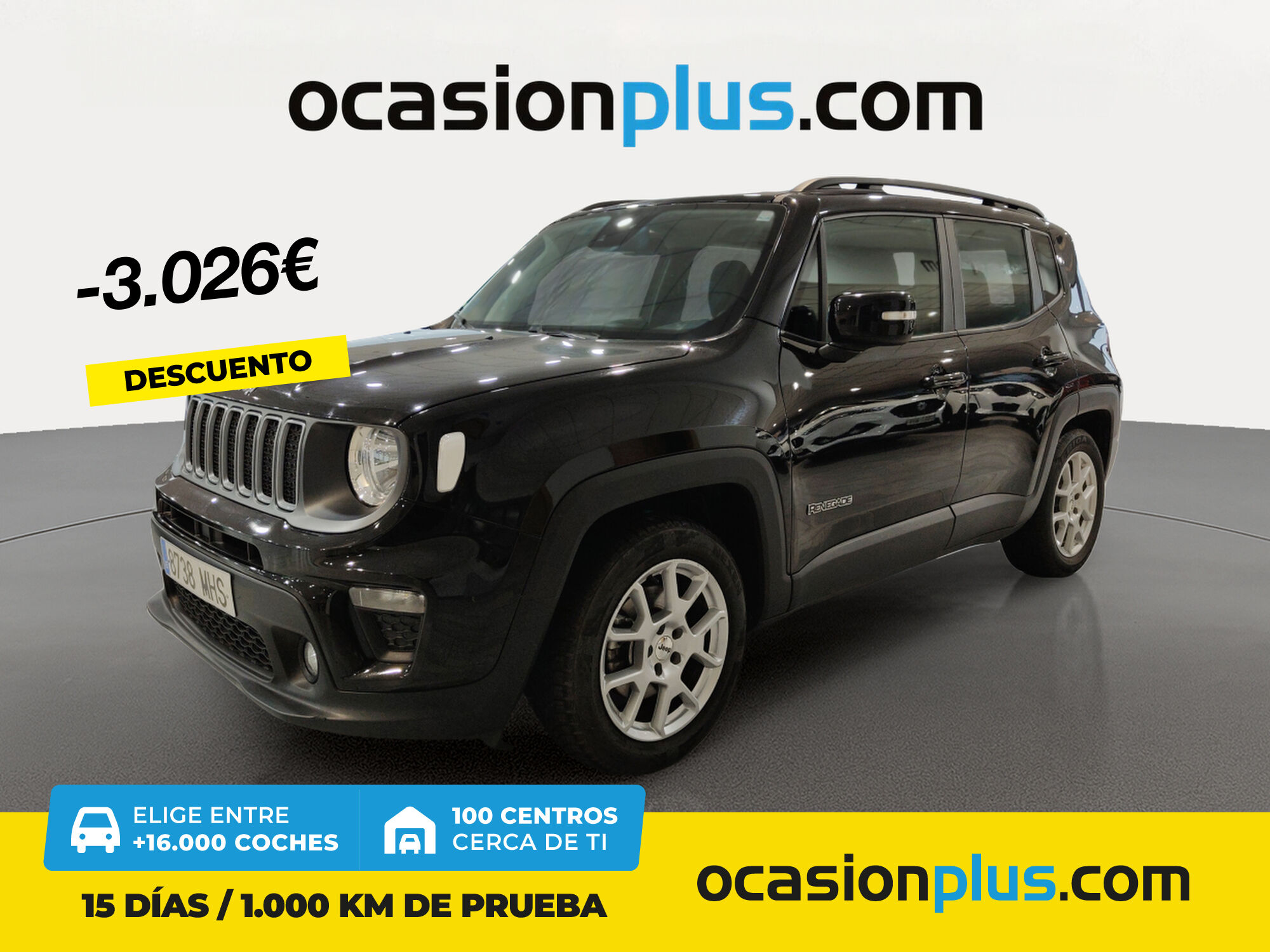 JEEP Renegade (eHybrid 1.5 Limited ATX 96 kW (130 CV)) en Madrid