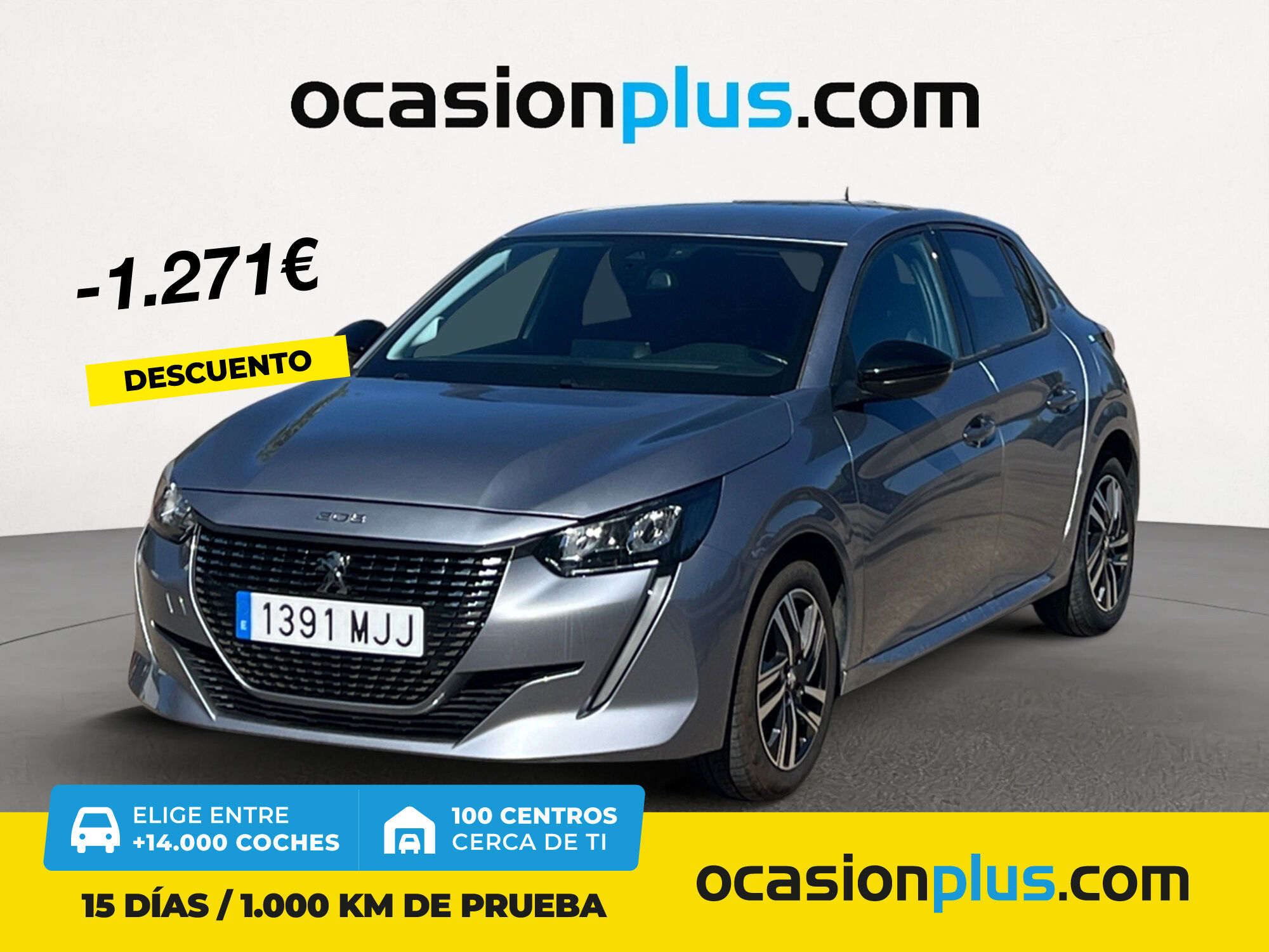 PEUGEOT 208 (PureTech 100 Allure 75 kW (100 CV)) en Madrid