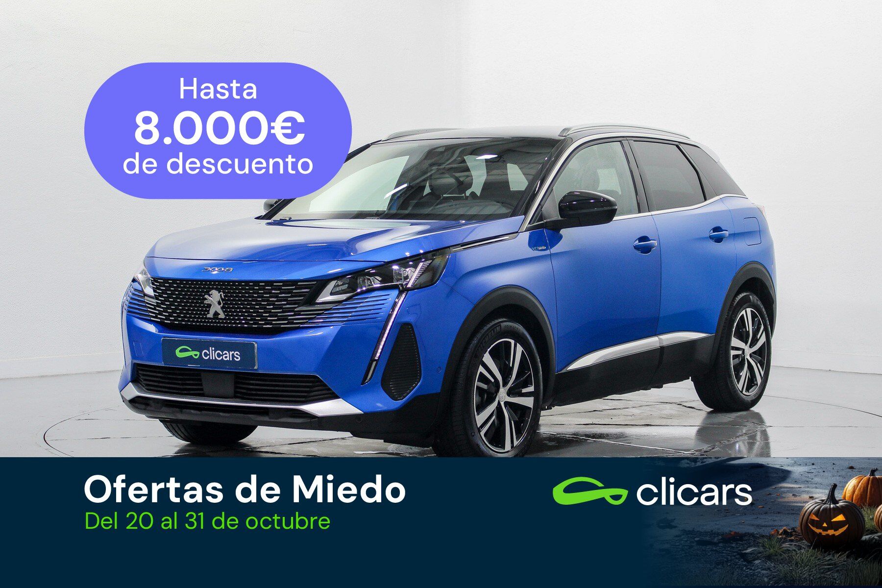PEUGEOT 3008 (3008 HYB PHEV 225 GT e-EAT8) en Madrid
