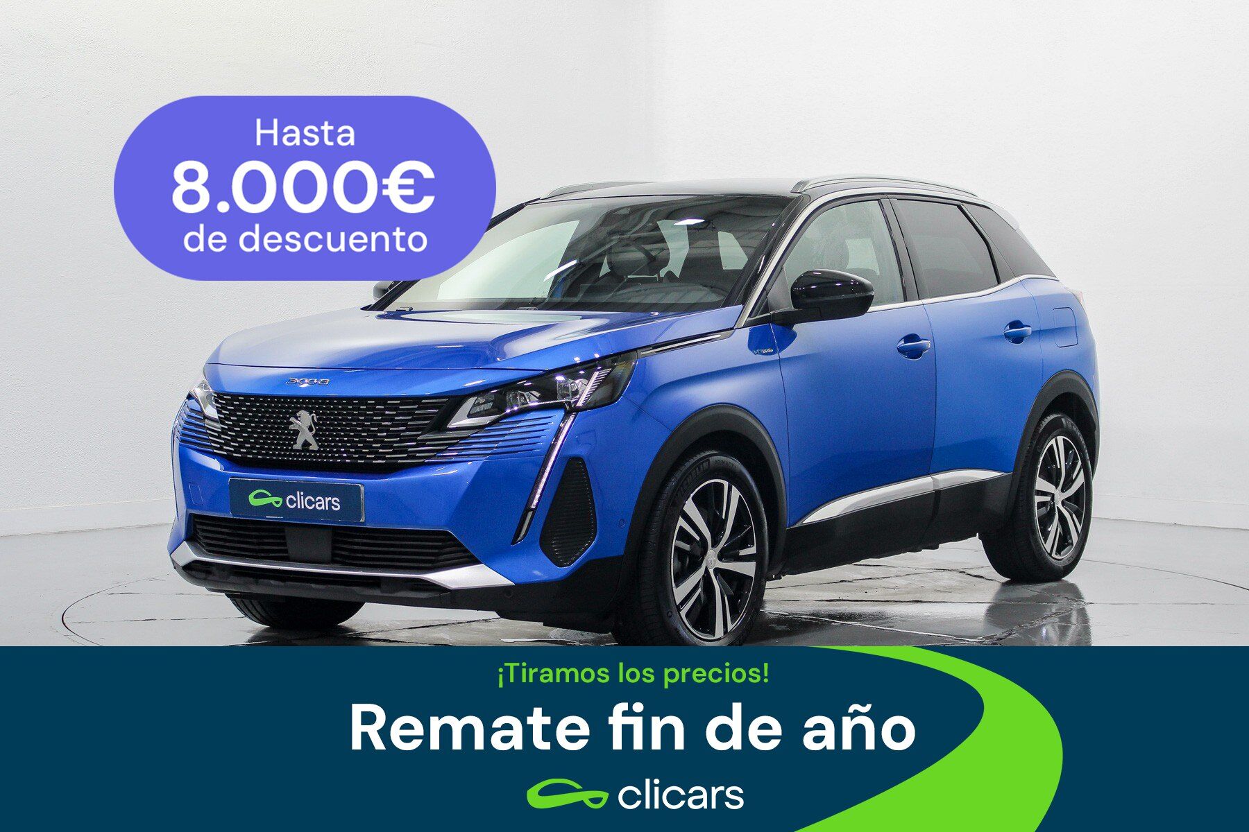 PEUGEOT 3008 (3008 HYB PHEV 225 GT e-EAT8) en Madrid
