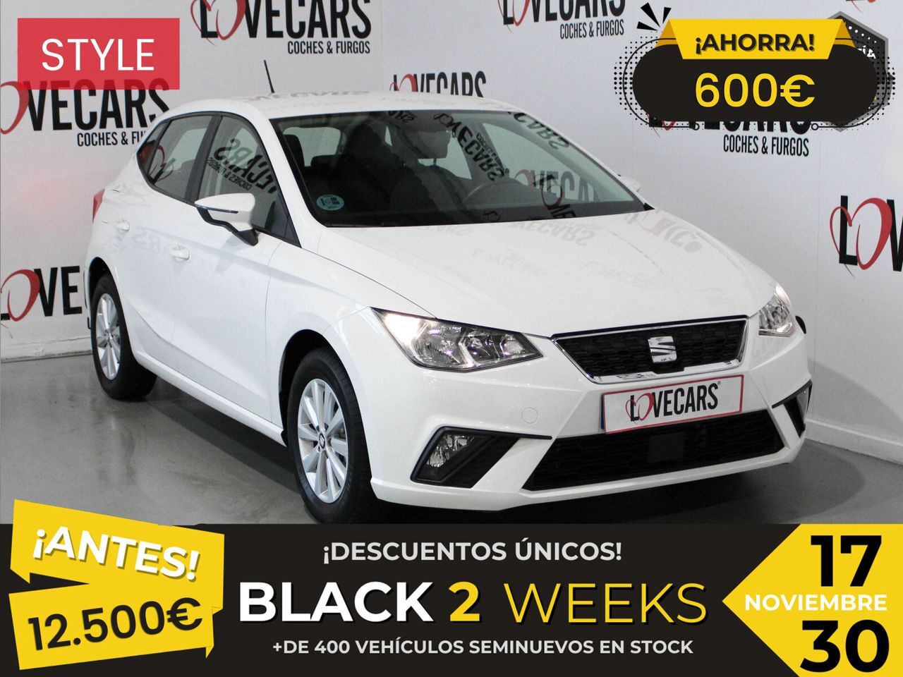 SEAT Ibiza (1.0 TSI 70kW (95CV) Style) en Pontevedra