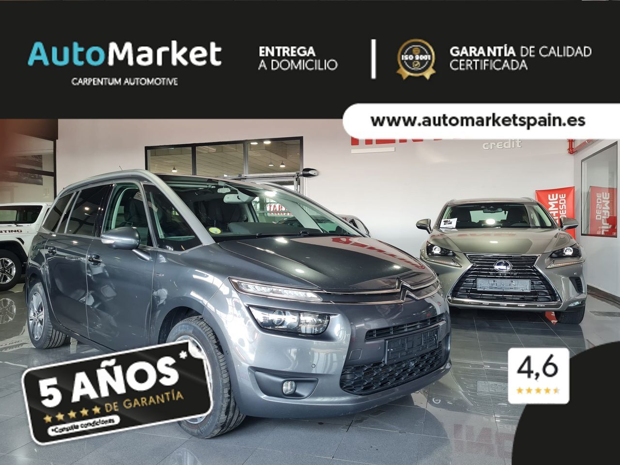 CITROEN C4 (7 PLAZAS 150CV) en Lugo