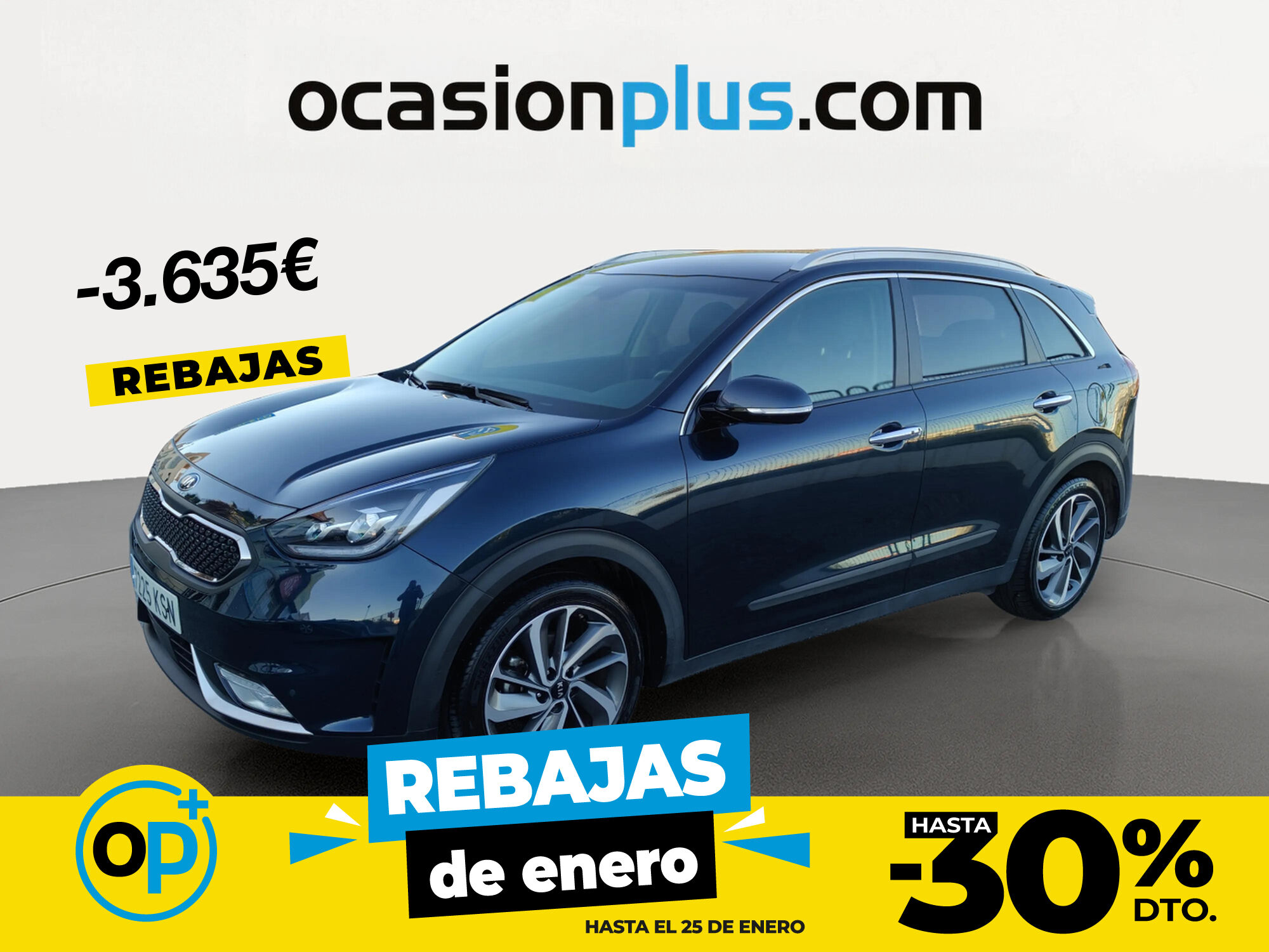 KIA Niro (1.6 GDi HEV Híbrido Emotion 104 kW (141 CV)) en Madrid