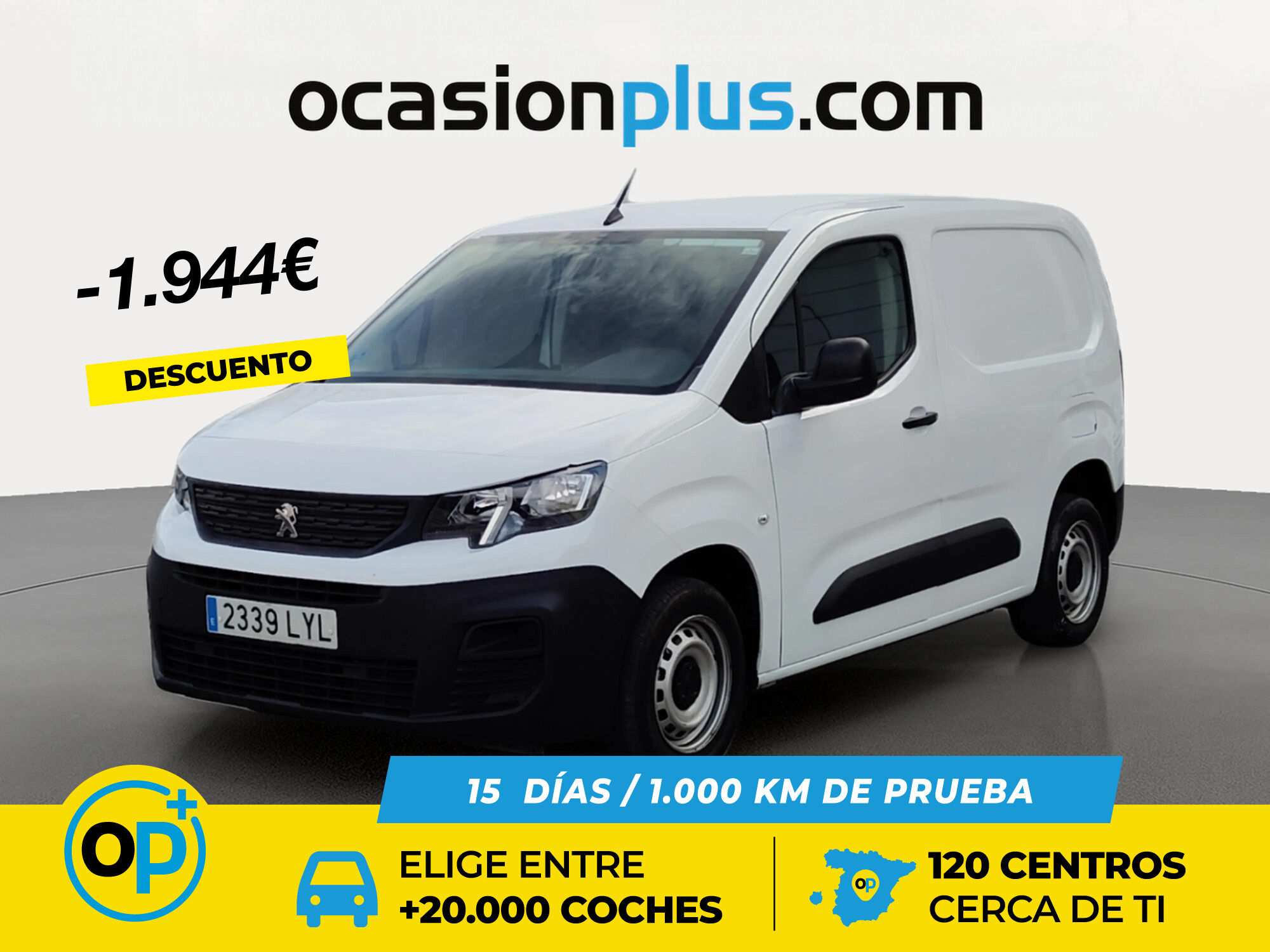 Foto del PEUGEOT Partner 1.5BlueHDI S&S Pro Standard 600kg 100