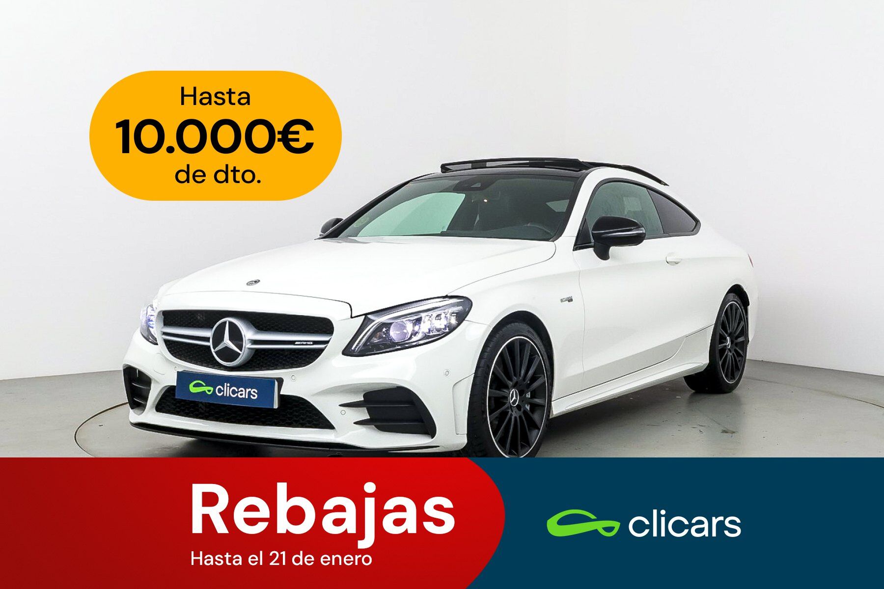 MERCEDES Clase C (C Coupé 43 AMG 4Matic Aut.) en Madrid