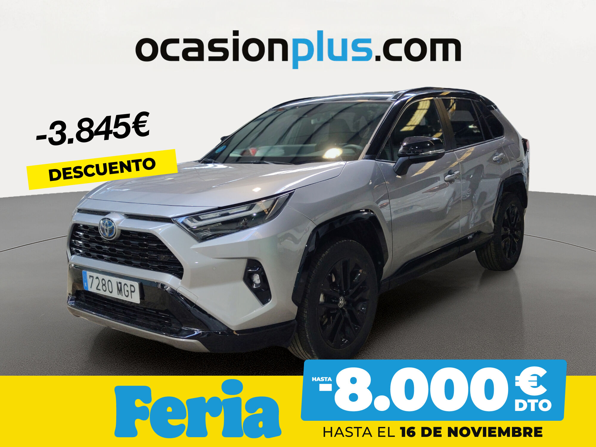 TOYOTA RAV-4 (2.5 hybrid 220H Style e-CVT 160 kW (218 CV)) en Madrid