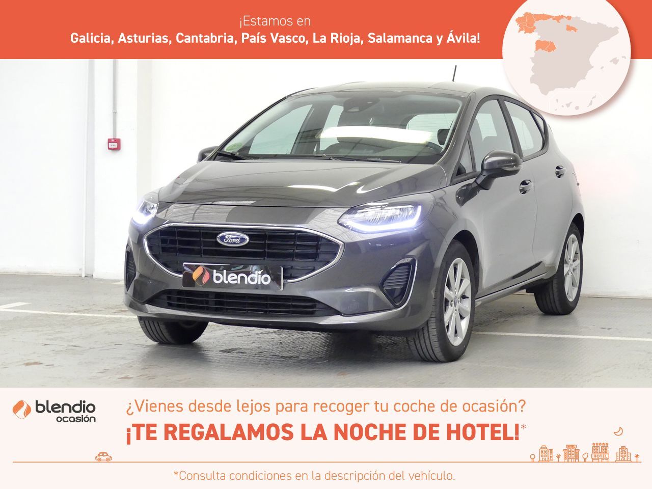 FORD Fiesta (1.0 EcoBoost MHEV Active 125) en Cantabria