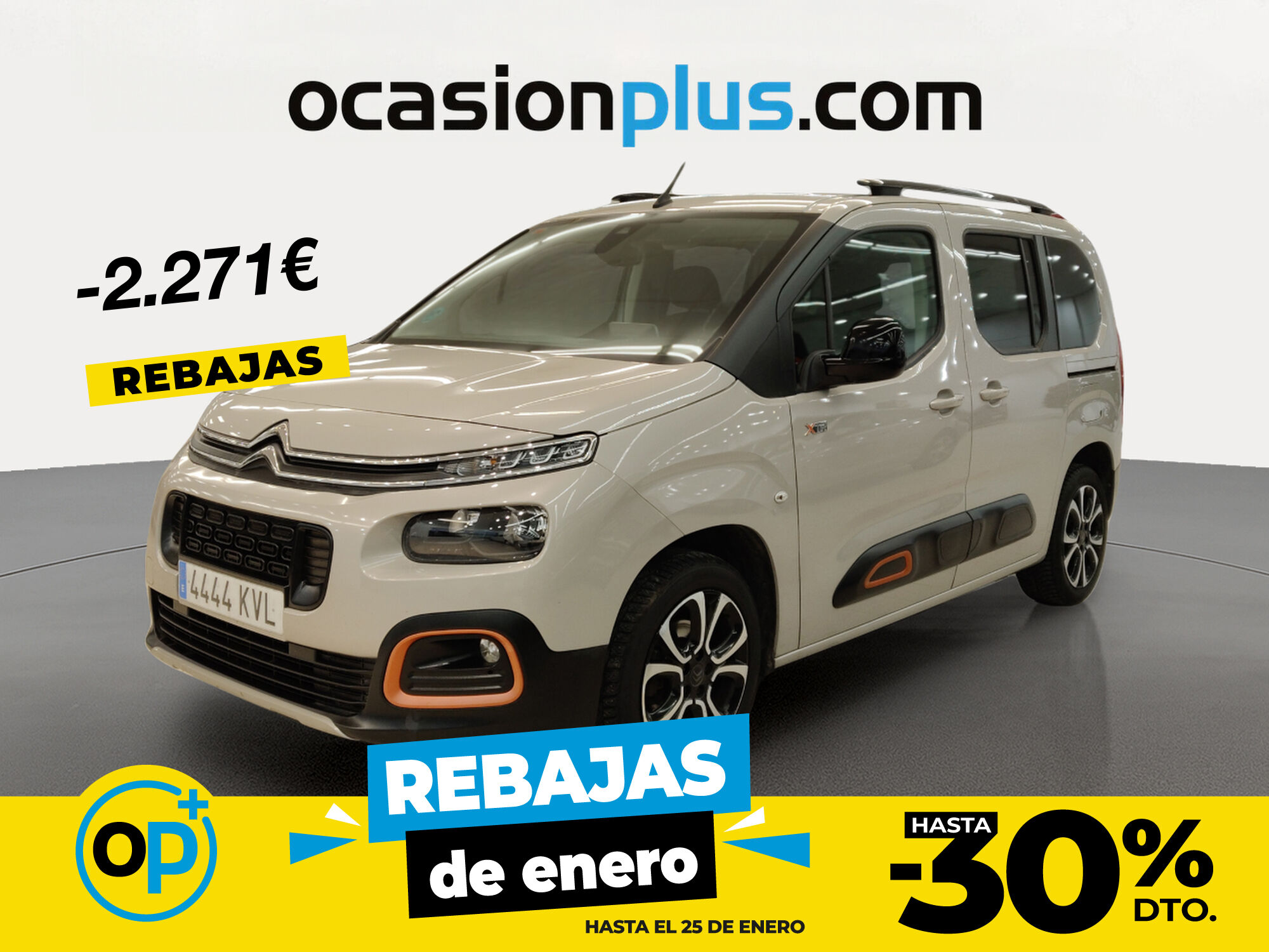 CITROEN Berlingo (BlueHDi 100 S&S Talla M Shine 75 kW (102 CV)) en Madrid