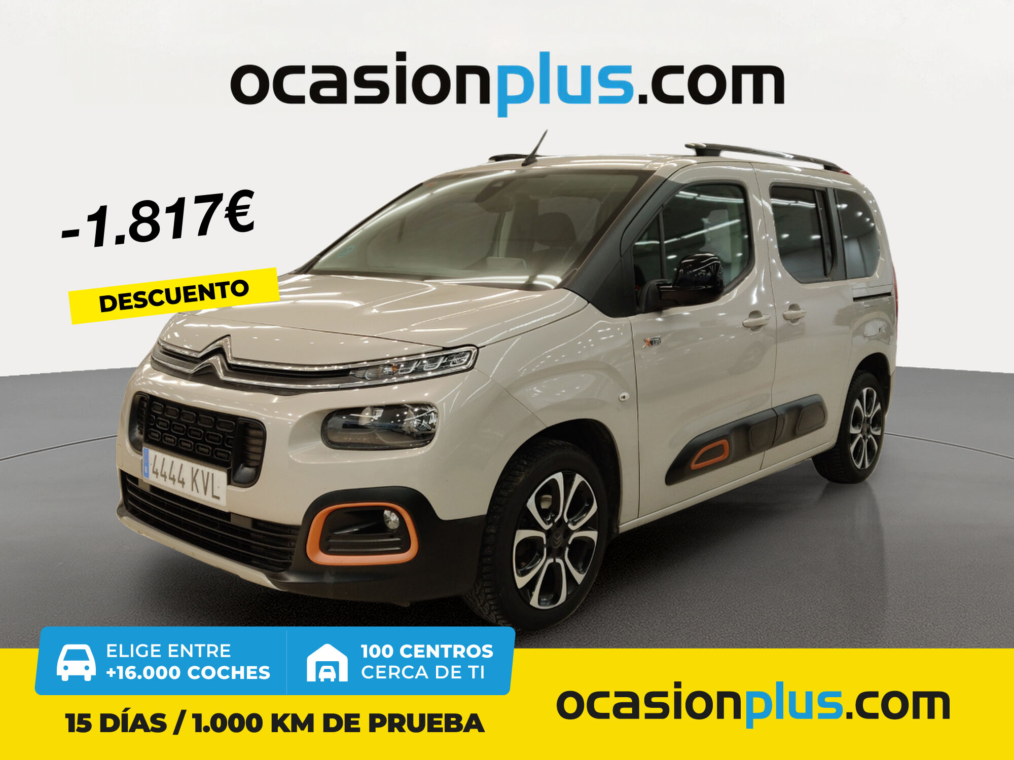 CITROEN Berlingo (BlueHDi 100 S&S Talla M Shine 75 kW (102 CV)) en Madrid