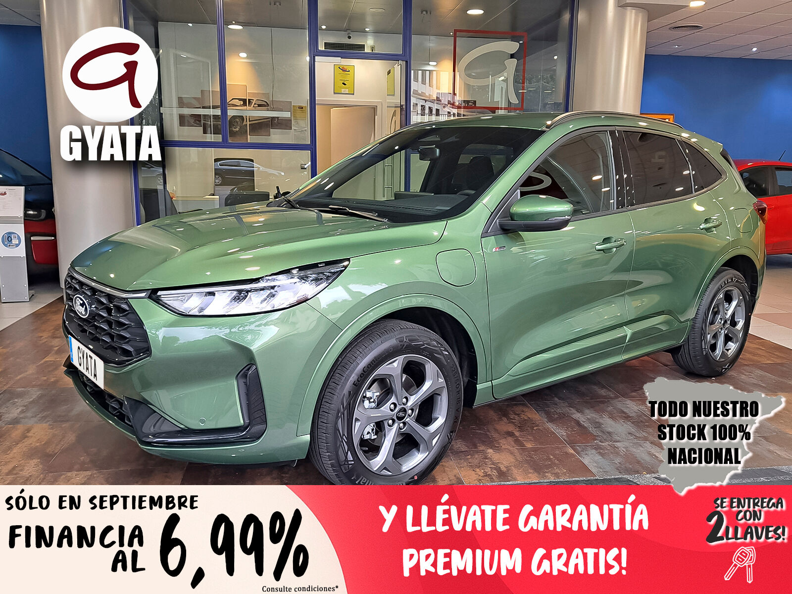 FORD Kuga (2.5 Duratec PHEV ST-Line Auto 178 kW (243 CV)) en Madrid