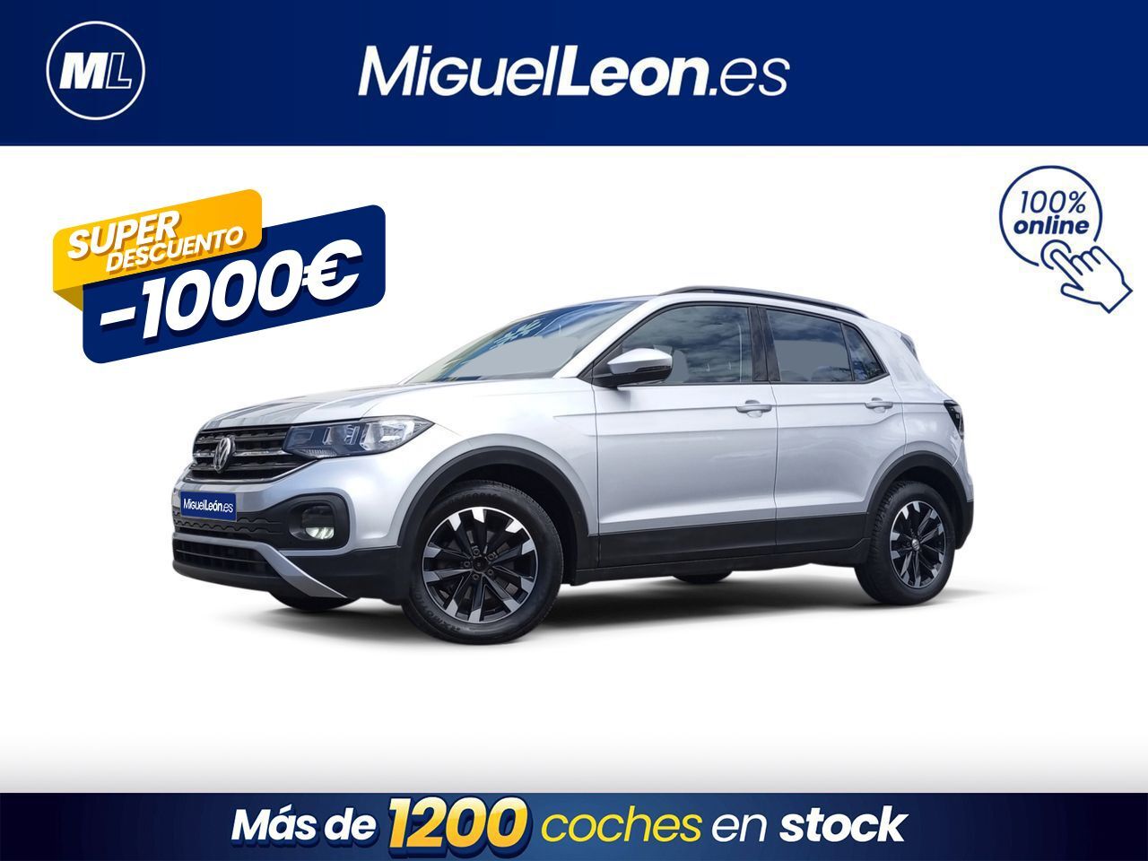 VOLKSWAGEN T-Cross (Edition 1.0 TSI 70kW (95CV)) en Palmas, Las
