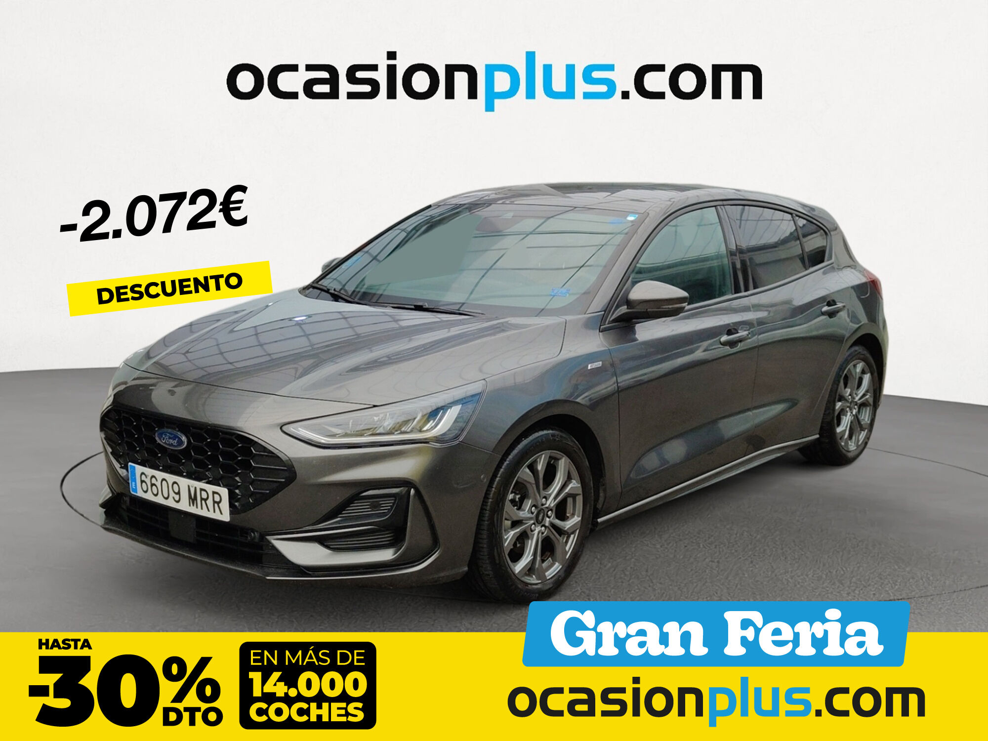 FORD Focus (1.0 Ecoboost MHEV ST-Line Auto 114 kW (155 CV)) en Madrid