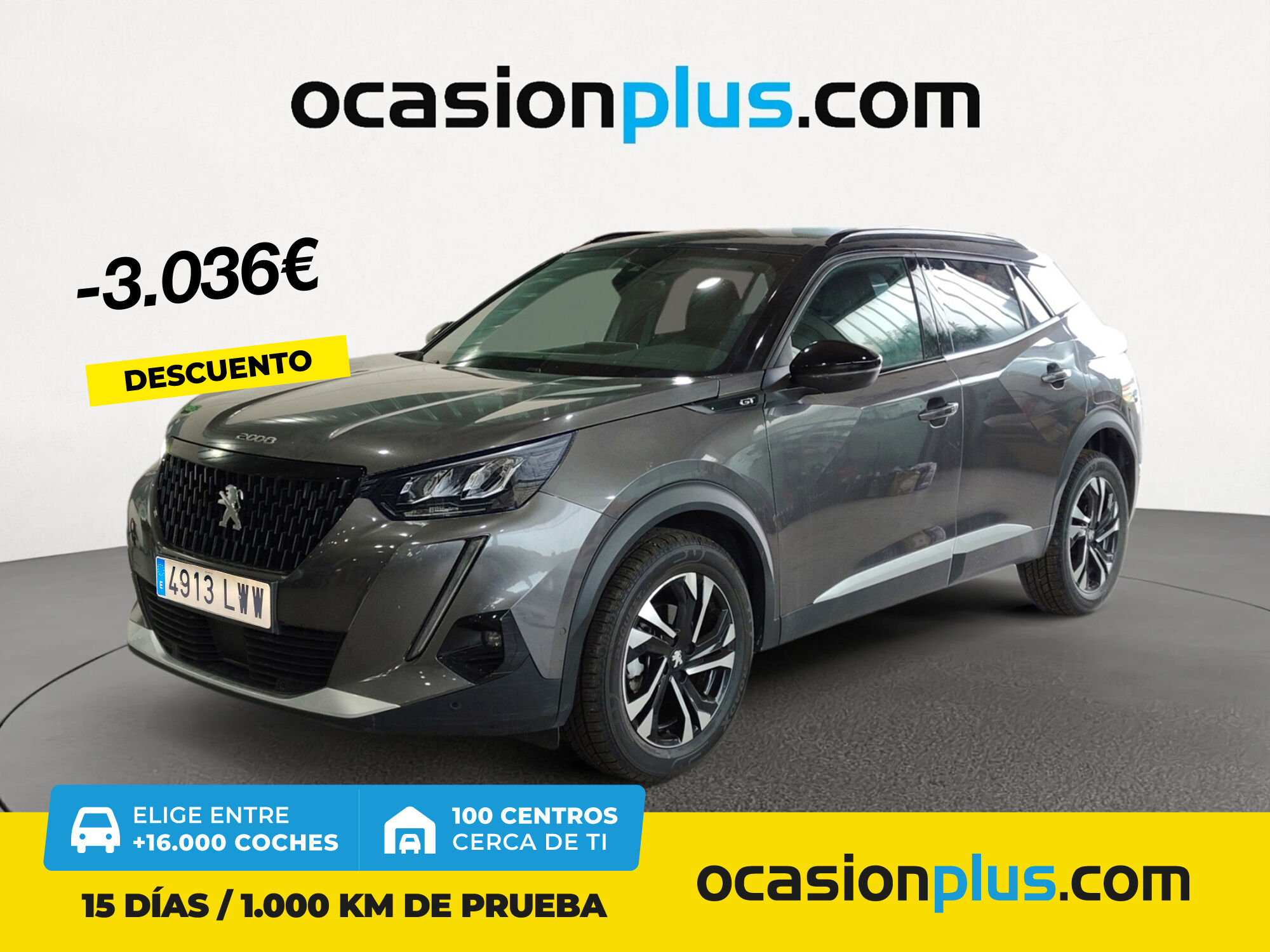 PEUGEOT 2008 (PureTech 130 S&S GT EAT8 96 kW (130 CV)) en Madrid