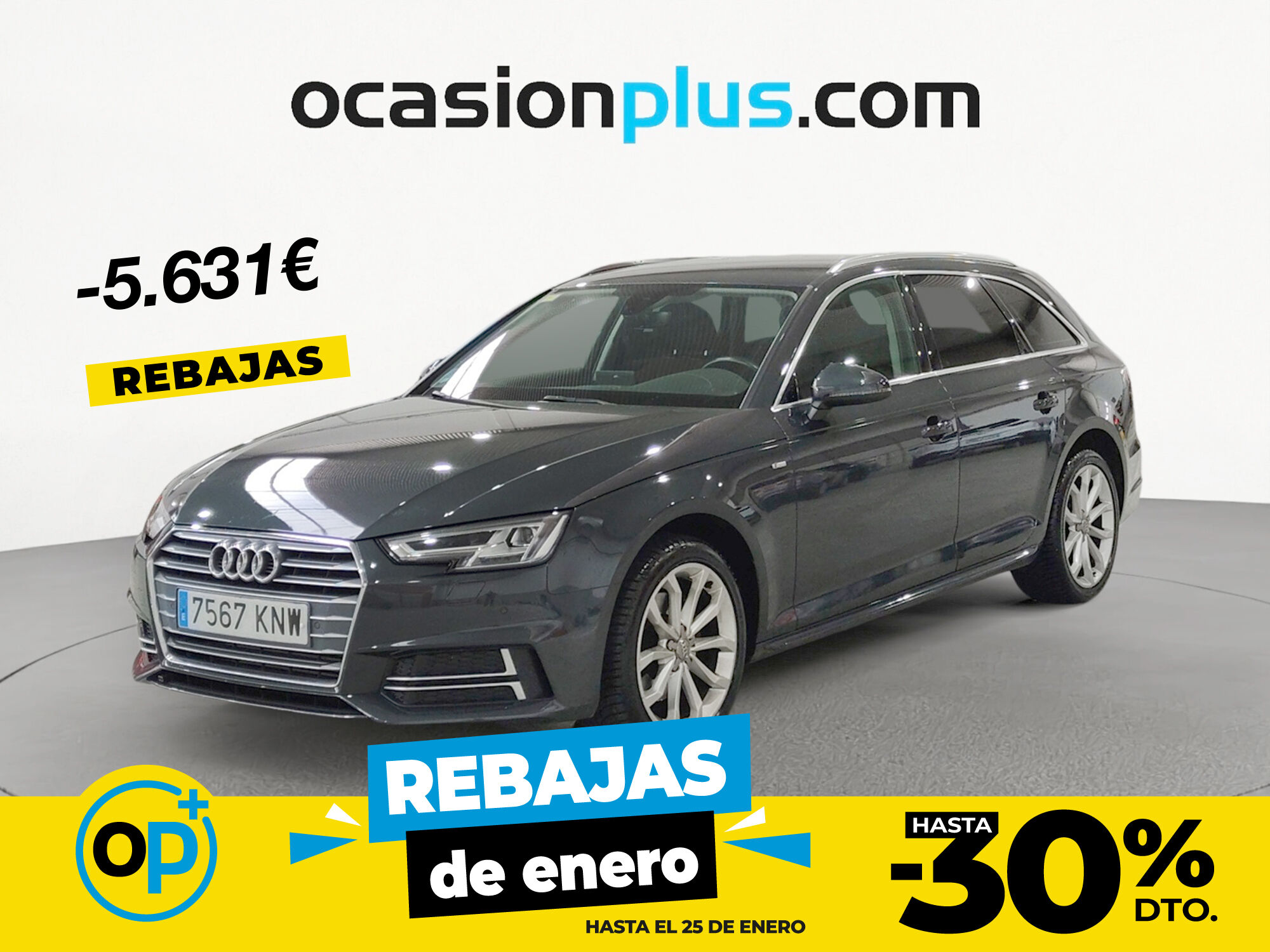 AUDI A4 (40 g-tron S line edition S tronic 125 kW (170 CV)) en Madrid