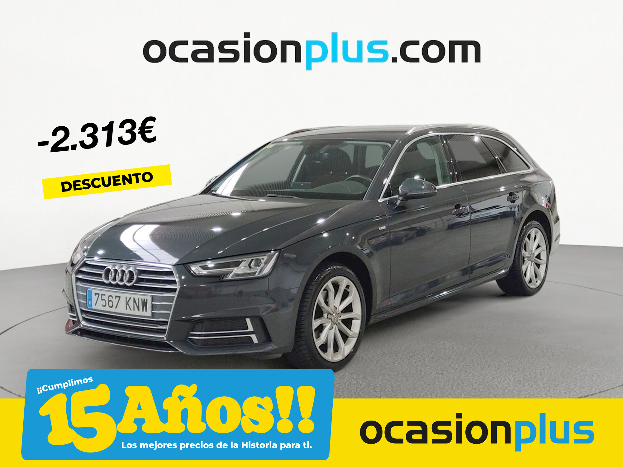 AUDI A4 (40 g-tron S line edition S tronic 125 kW (170 CV)) en Madrid