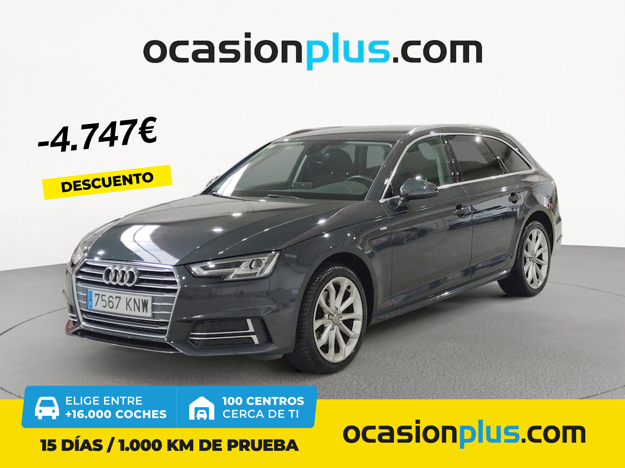 AUDI A4 (40 g-tron S line edition S tronic 125 kW (170 CV)) en Madrid