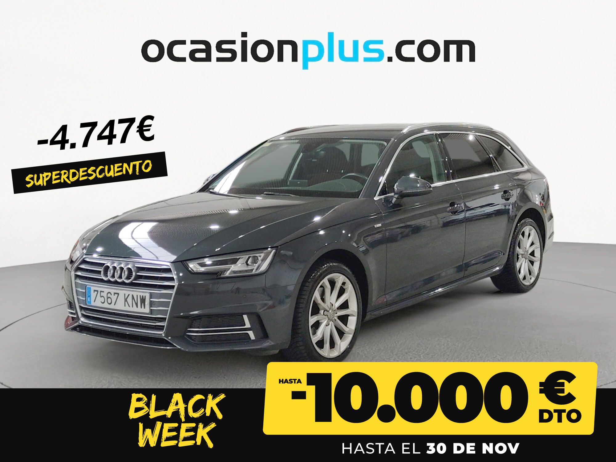 AUDI A4 (40 g-tron S line edition S tronic 125 kW (170 CV)) en Madrid