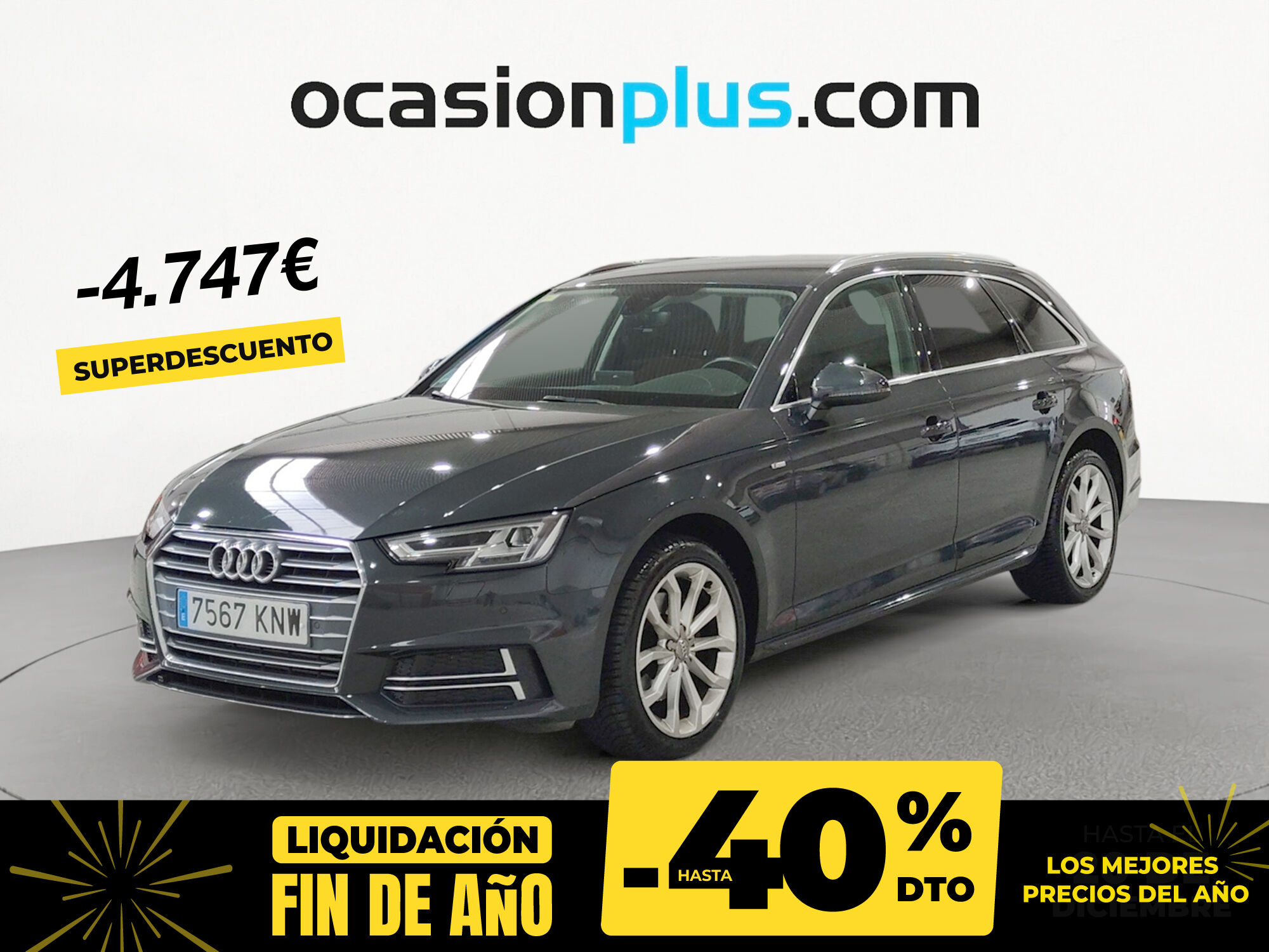 AUDI A4 (40 g-tron S line edition S tronic 125 kW (170 CV)) en Madrid