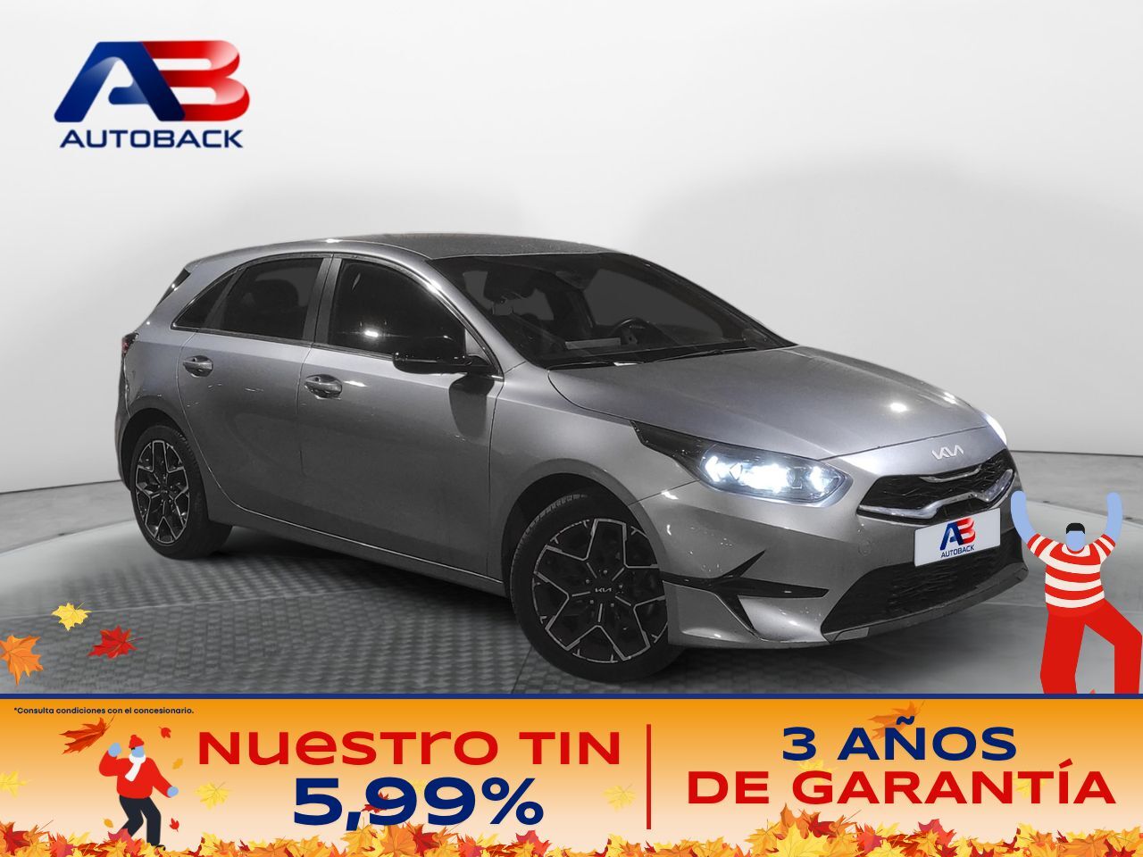 KIA Ceed (1.0 MHEV 74kW (100CV) Style Edition DCT) en Madrid