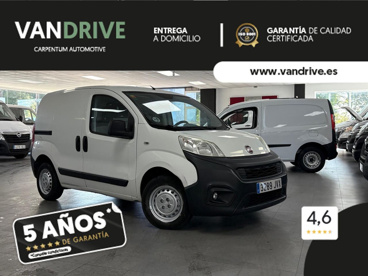 FIAT Fiorino (Cargo Base N1 1.3 MJet 59 kW (80 CV)) en Lugo
