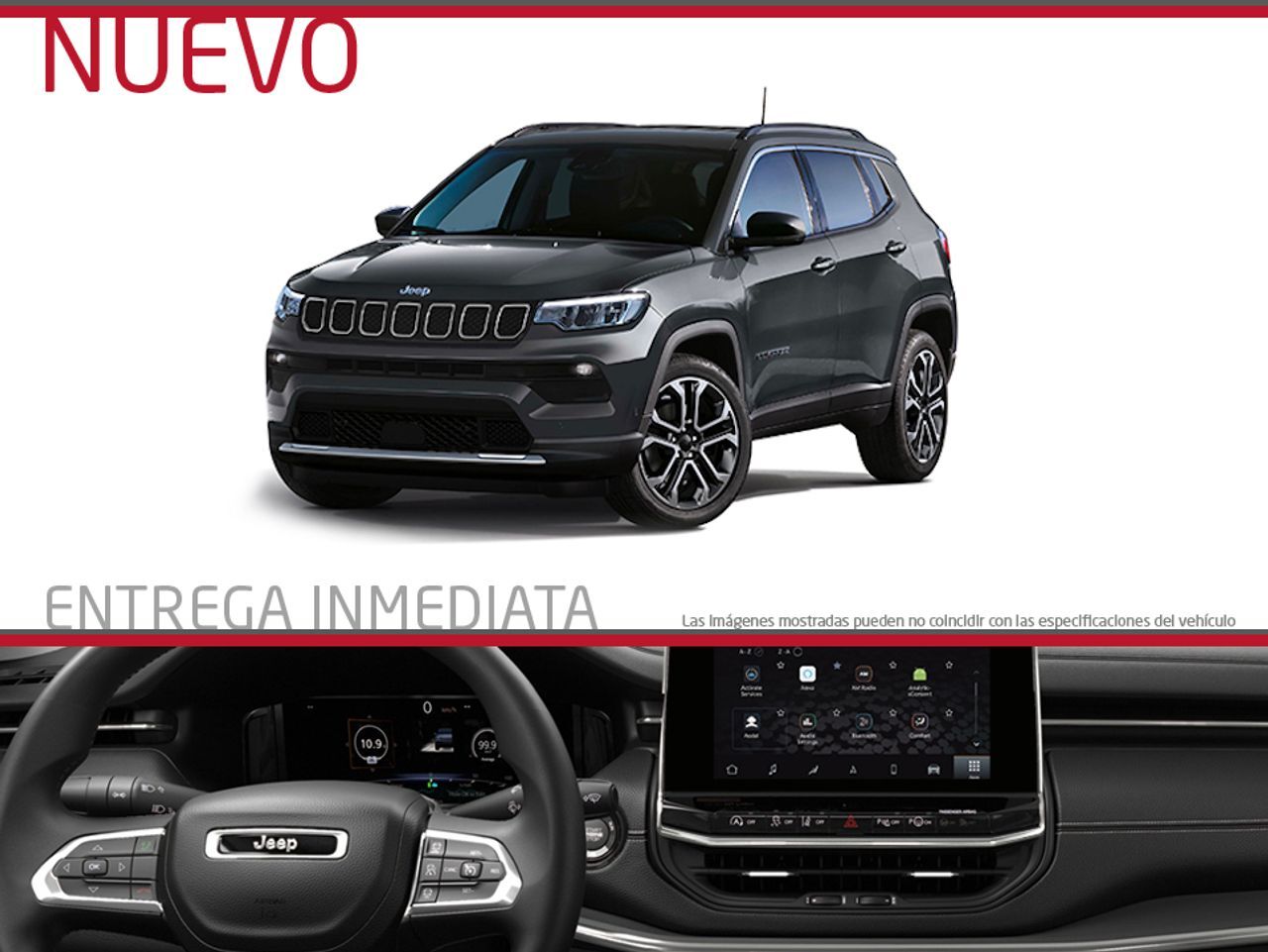 JEEP Compass (eHybrid 1.5 MHEV 130HP North Star DCT) en Barcelona