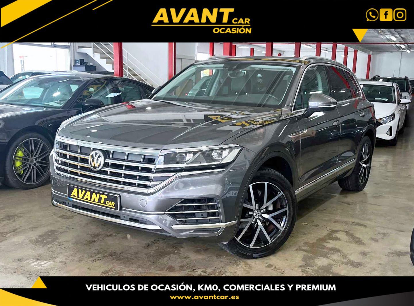 VOLKSWAGEN Touareg (3.0TDI V6 Pure Tiptronic 4Motion 170kW) en Palmas, Las