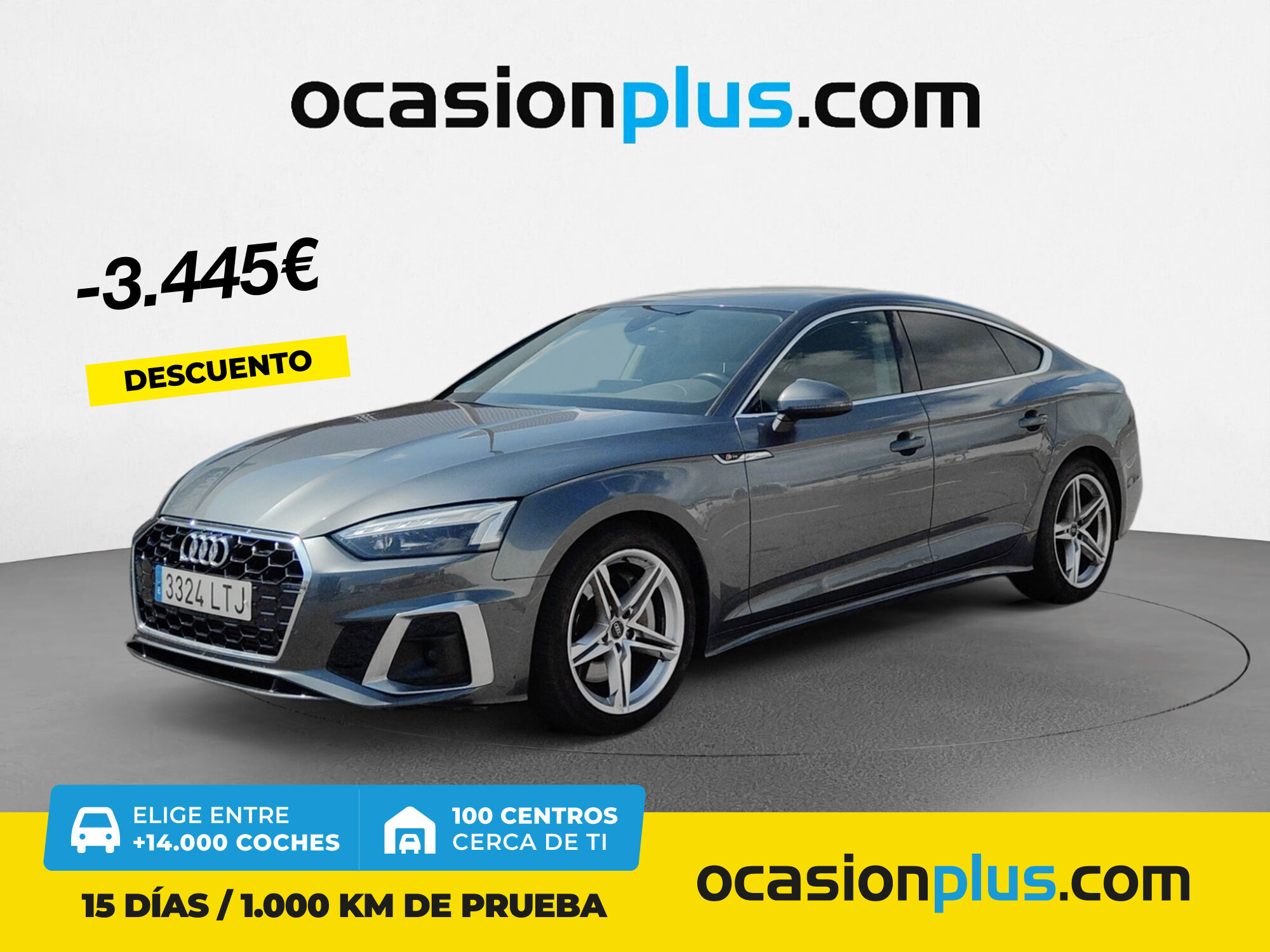 AUDI A5 (S line 45 TFSI quattro 195 kW (265 CV) S tronic) en Madrid