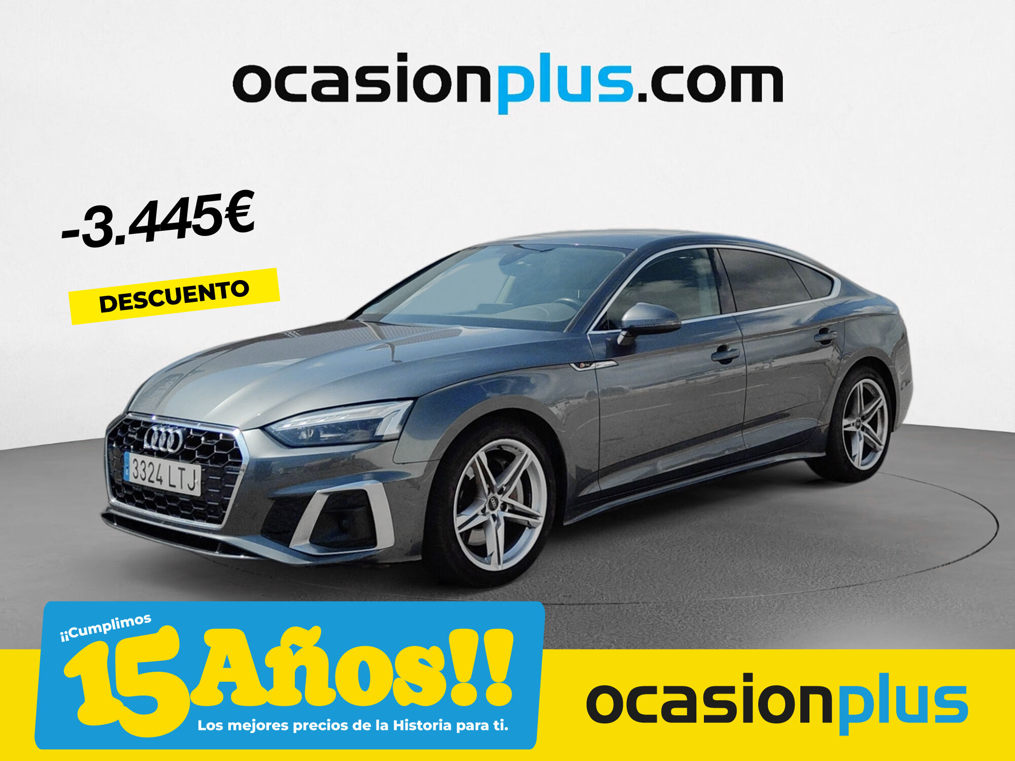 AUDI A5 (S line 45 TFSI quattro 195 kW (265 CV) S tronic) en Madrid