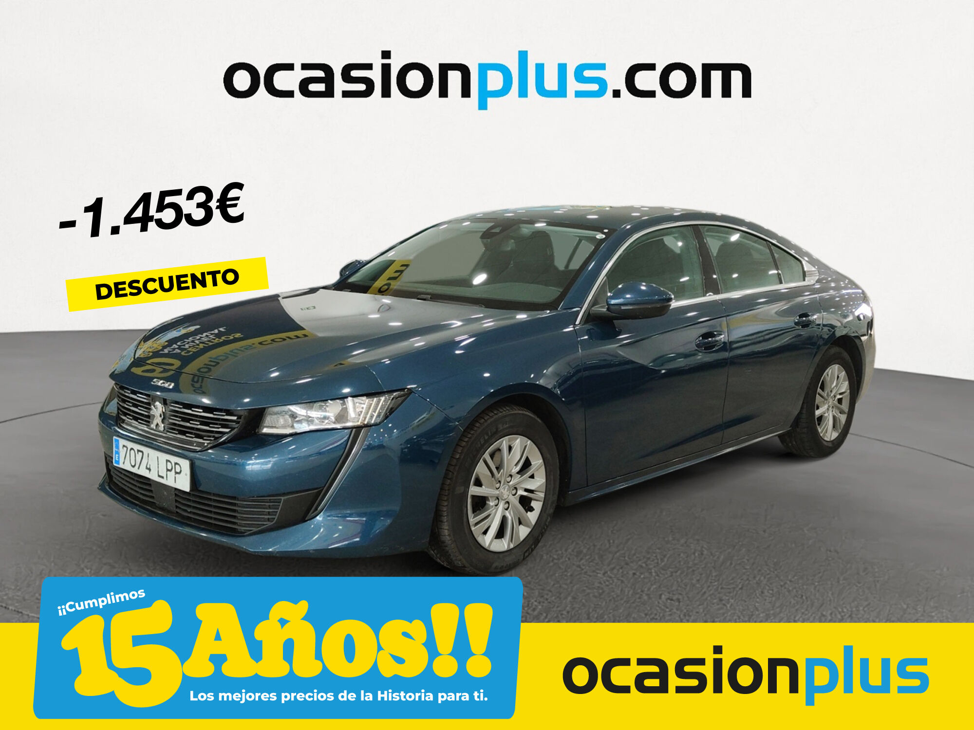 PEUGEOT 508 (BlueHDi 130 S&S Active EAT8 96 kW (130 CV)) en Madrid