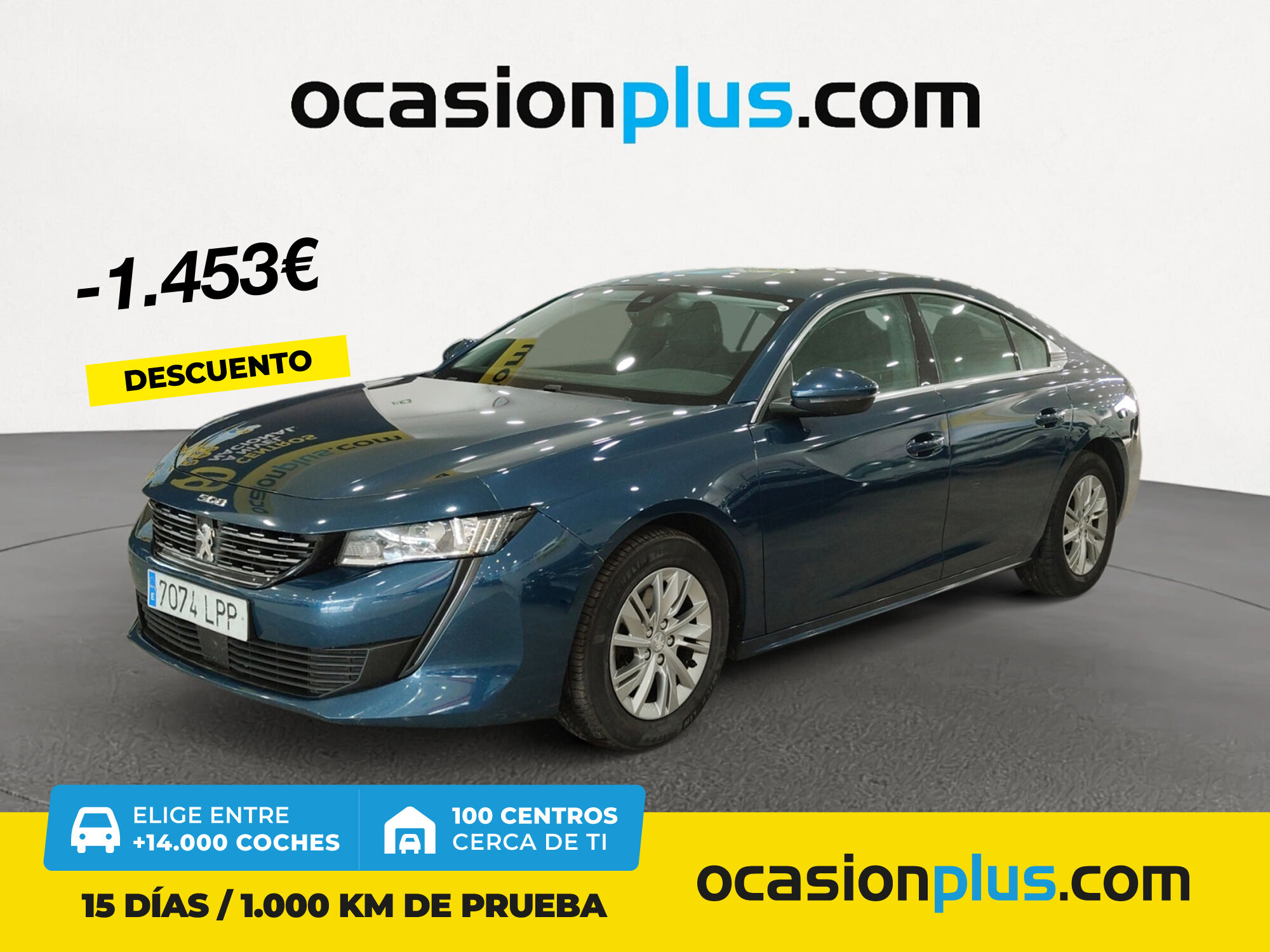 PEUGEOT 508 (BlueHDi 130 S&S Active EAT8 96 kW (130 CV)) en Madrid