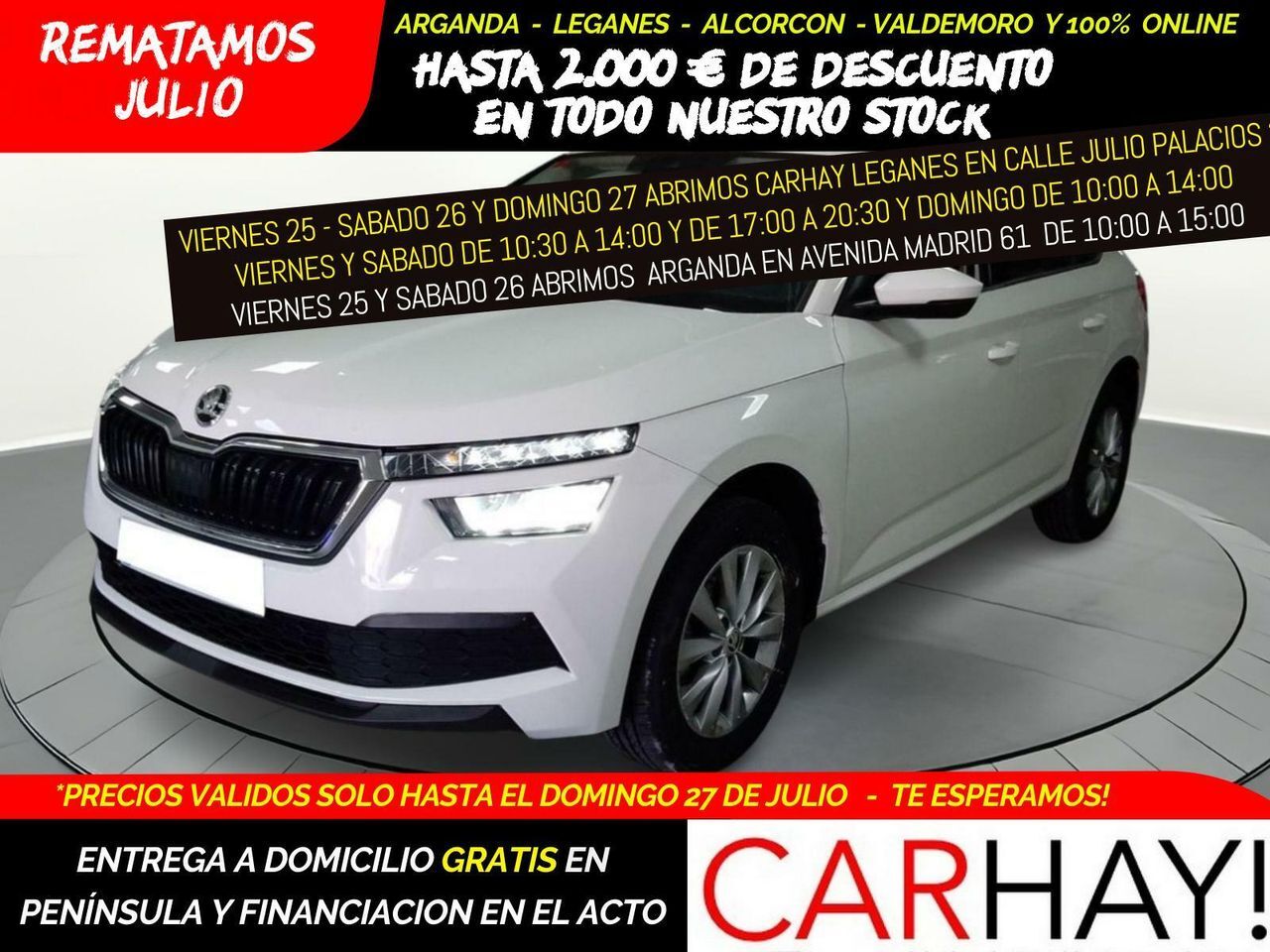 SKODA Kamiq (1.0 TSI 81KW (110CV) DSG AMBITION (CX)) en Madrid