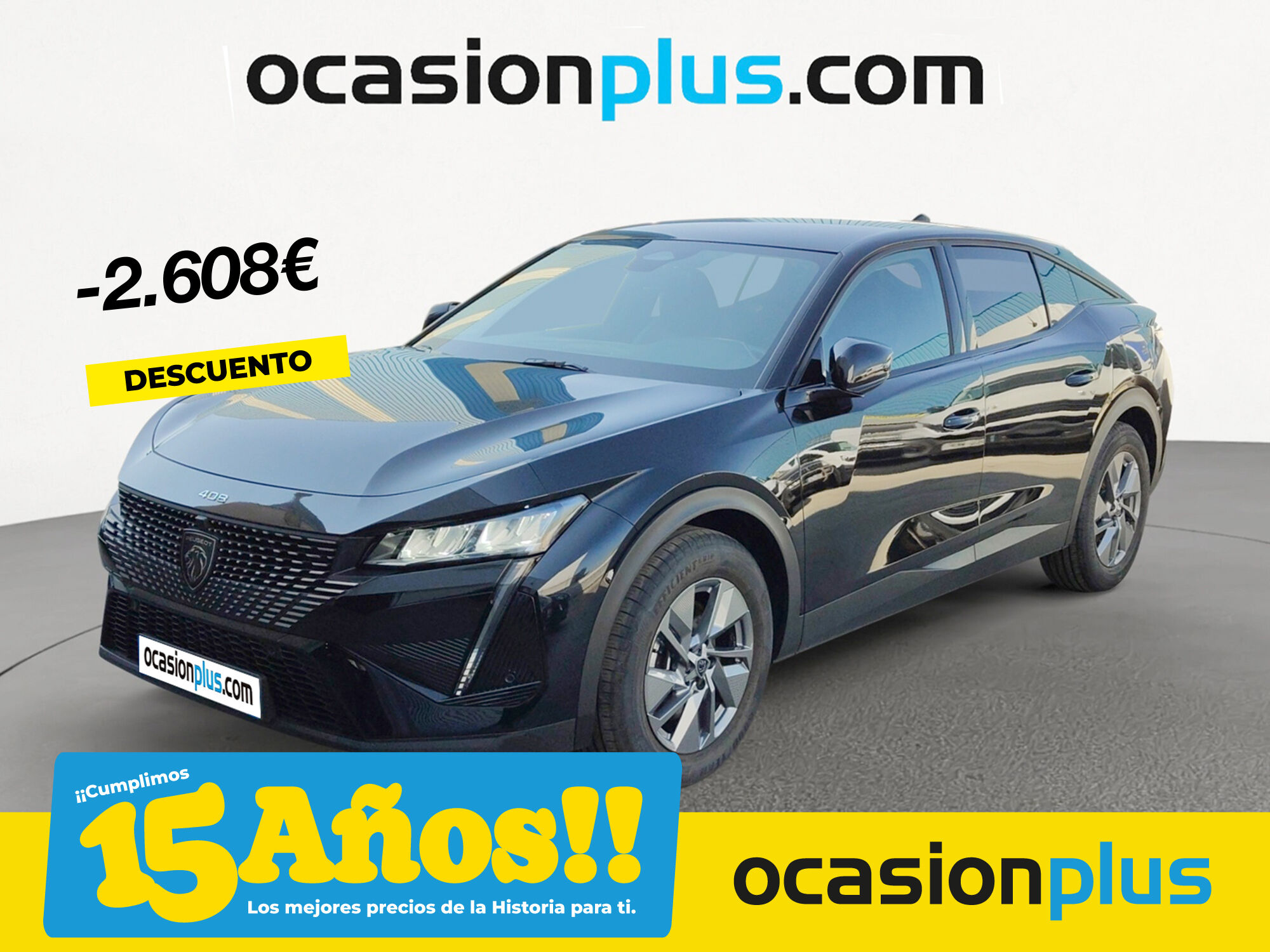 PEUGEOT 408 (Allure PHEV 180 e-EAT8 133 kW (181 CV)) en Madrid