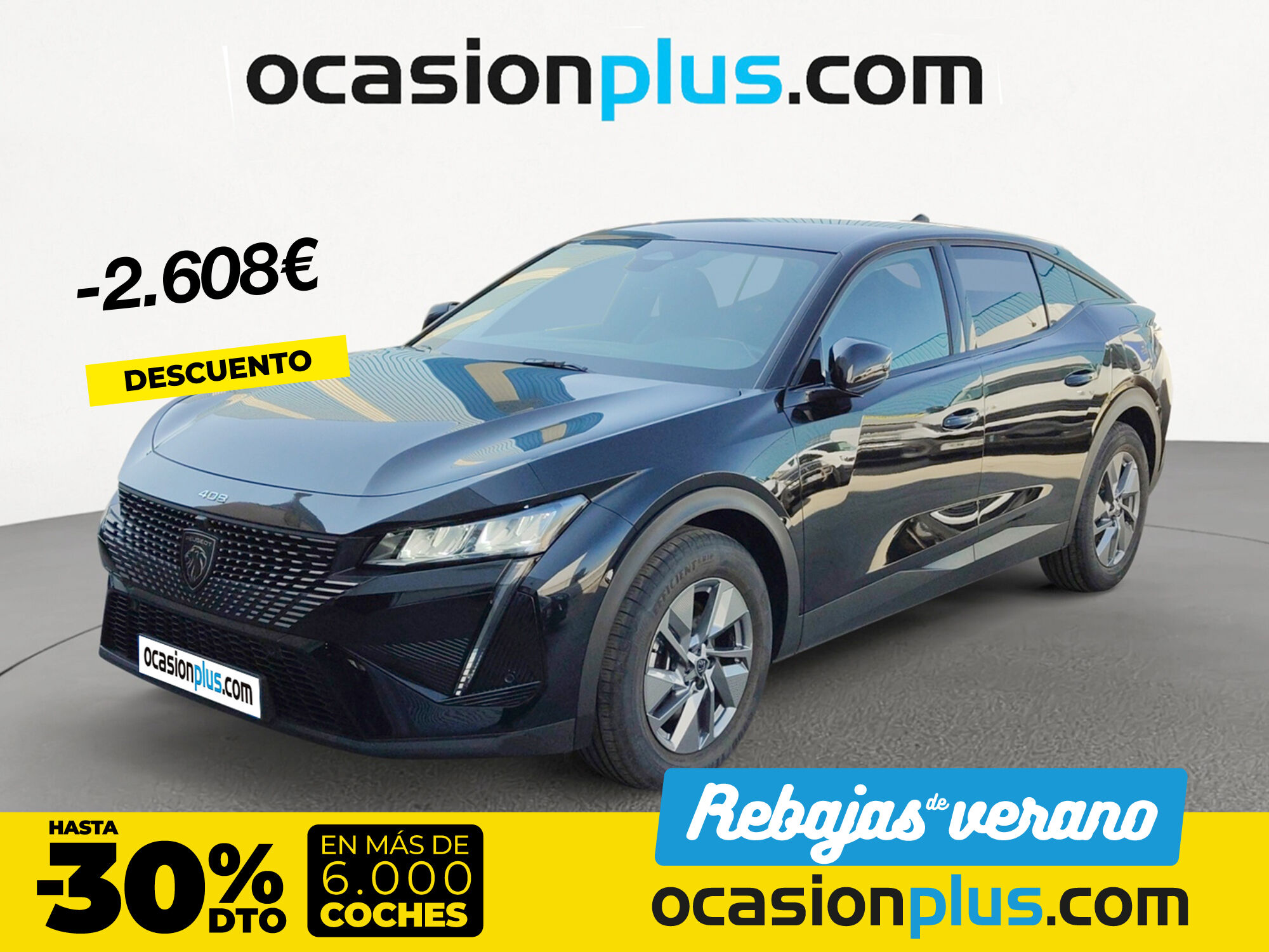 PEUGEOT 408 (Allure PHEV 180 e-EAT8 133 kW (181 CV)) en Madrid