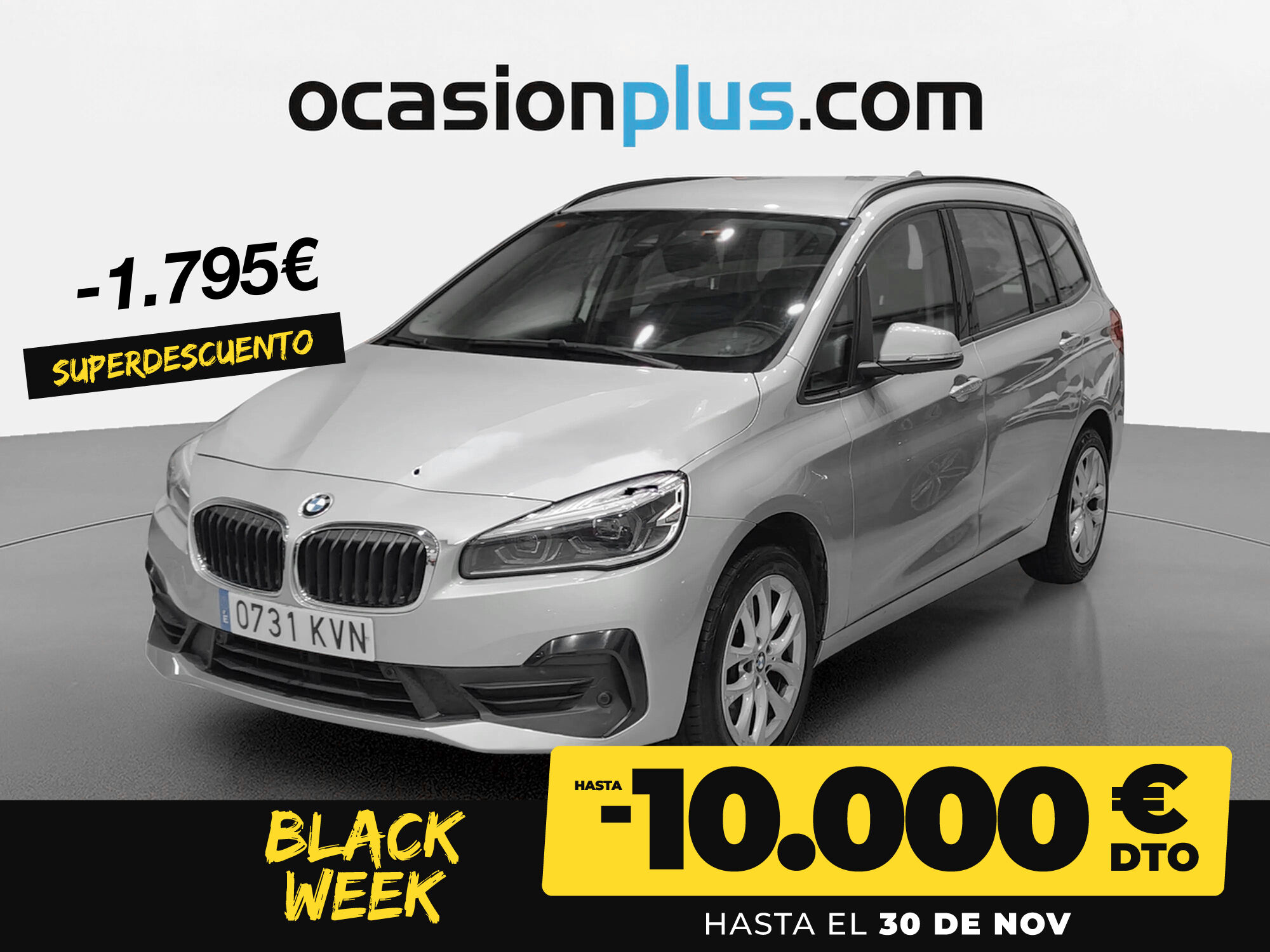 BMW Serie 2 (218d Gran Tourer 110 kW (150 CV)) en Madrid