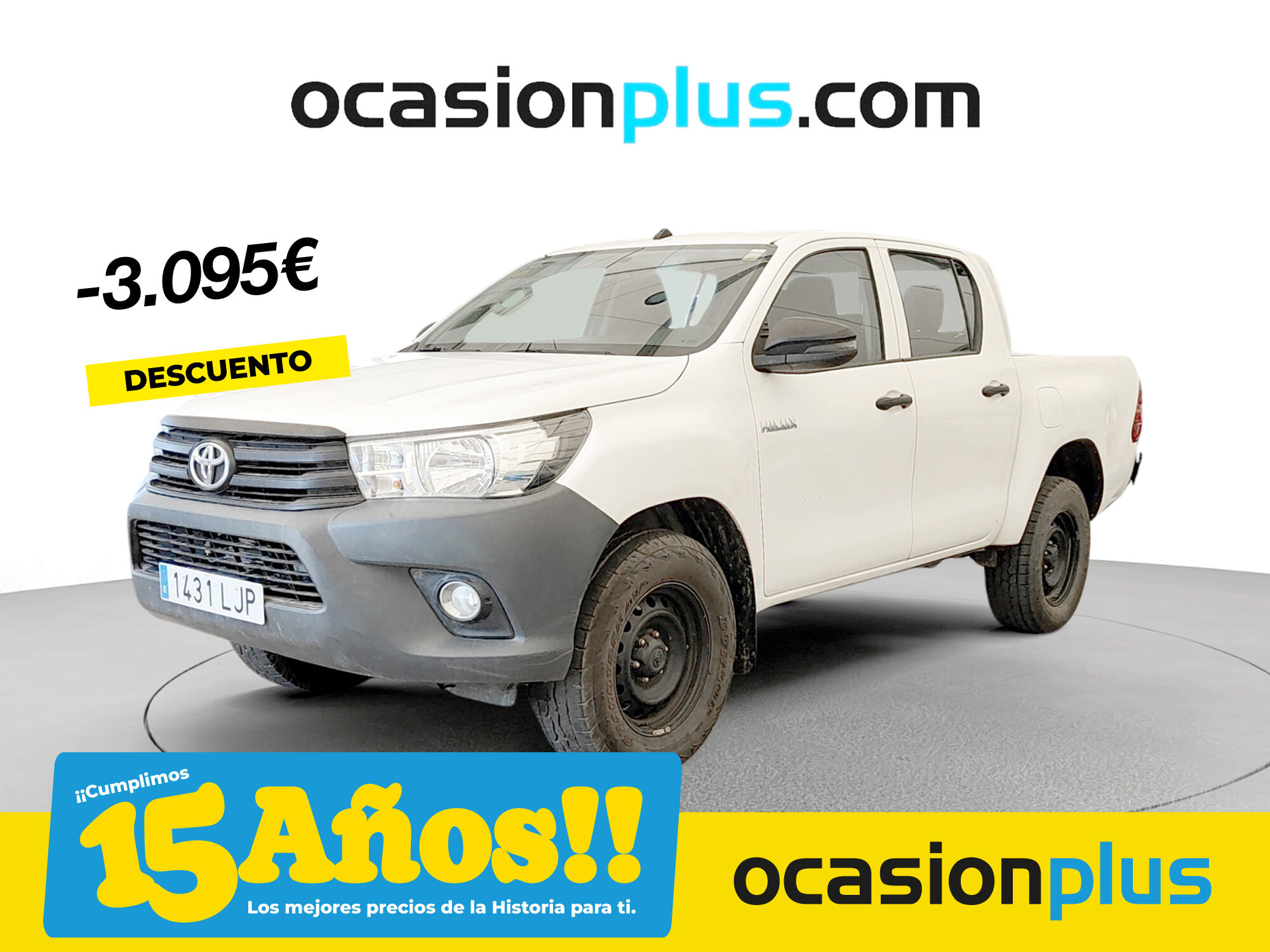 TOYOTA Hilux (2.4 D-4D Doble Cabina GX 110 kW (150 CV)) en Madrid
