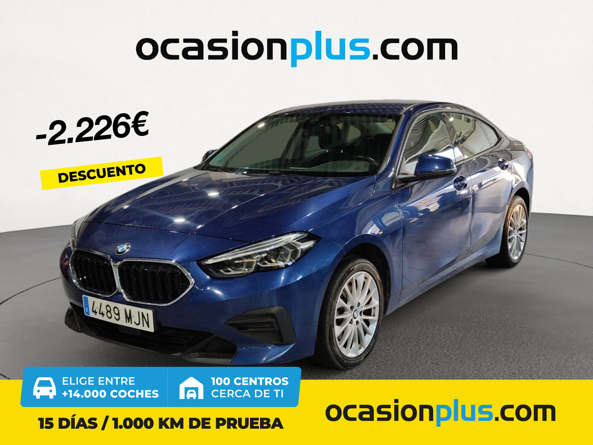 BMW Serie 2 (218i Gran Coupe Auto 100 kW (136 CV)) en Madrid