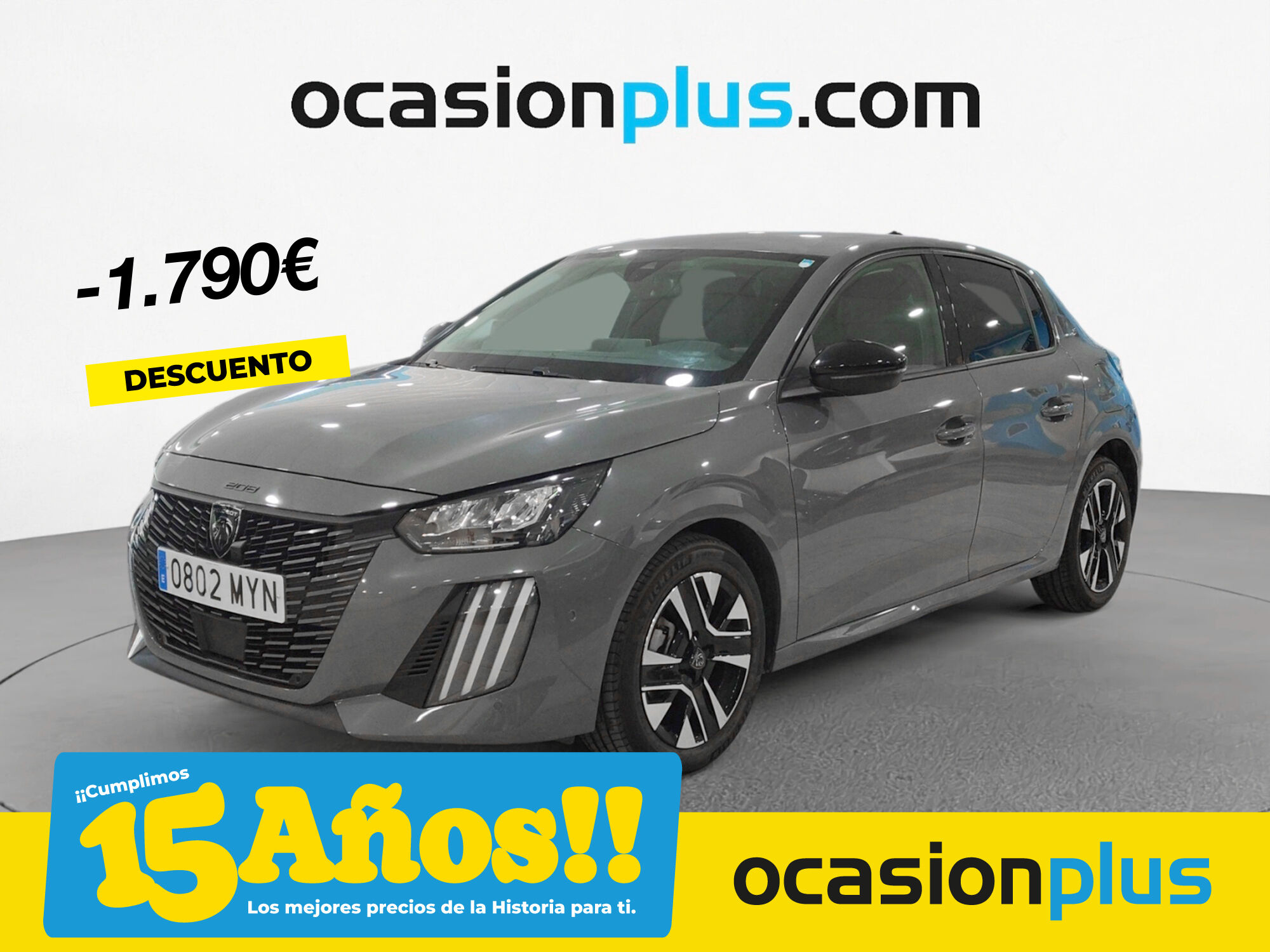 PEUGEOT 208 (PureTech 100 Allure 75 kW (100 CV)) en Madrid
