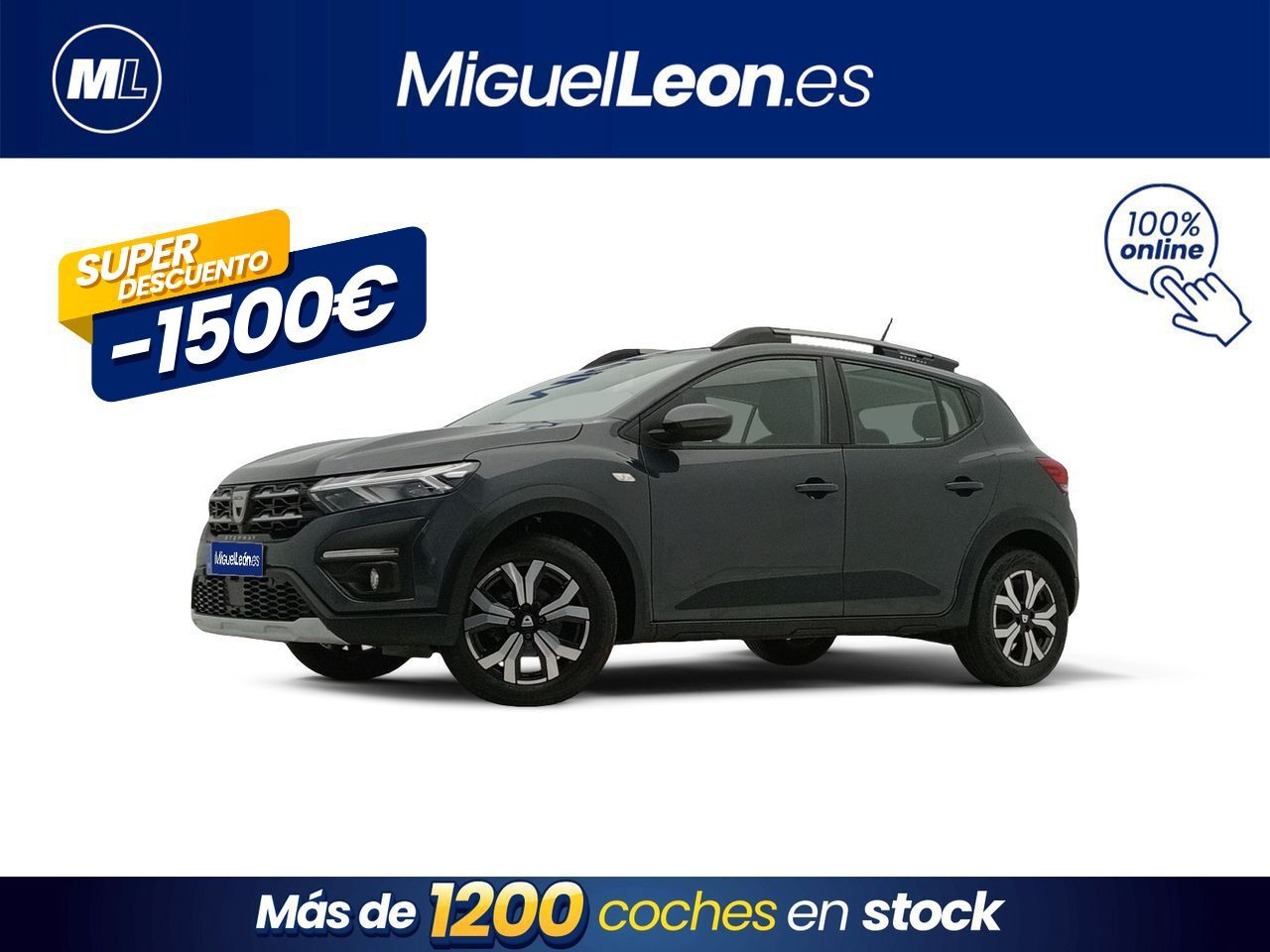DACIA Sandero (Stepway Comfort TCe 67kW (90CV)) en Palmas, Las
