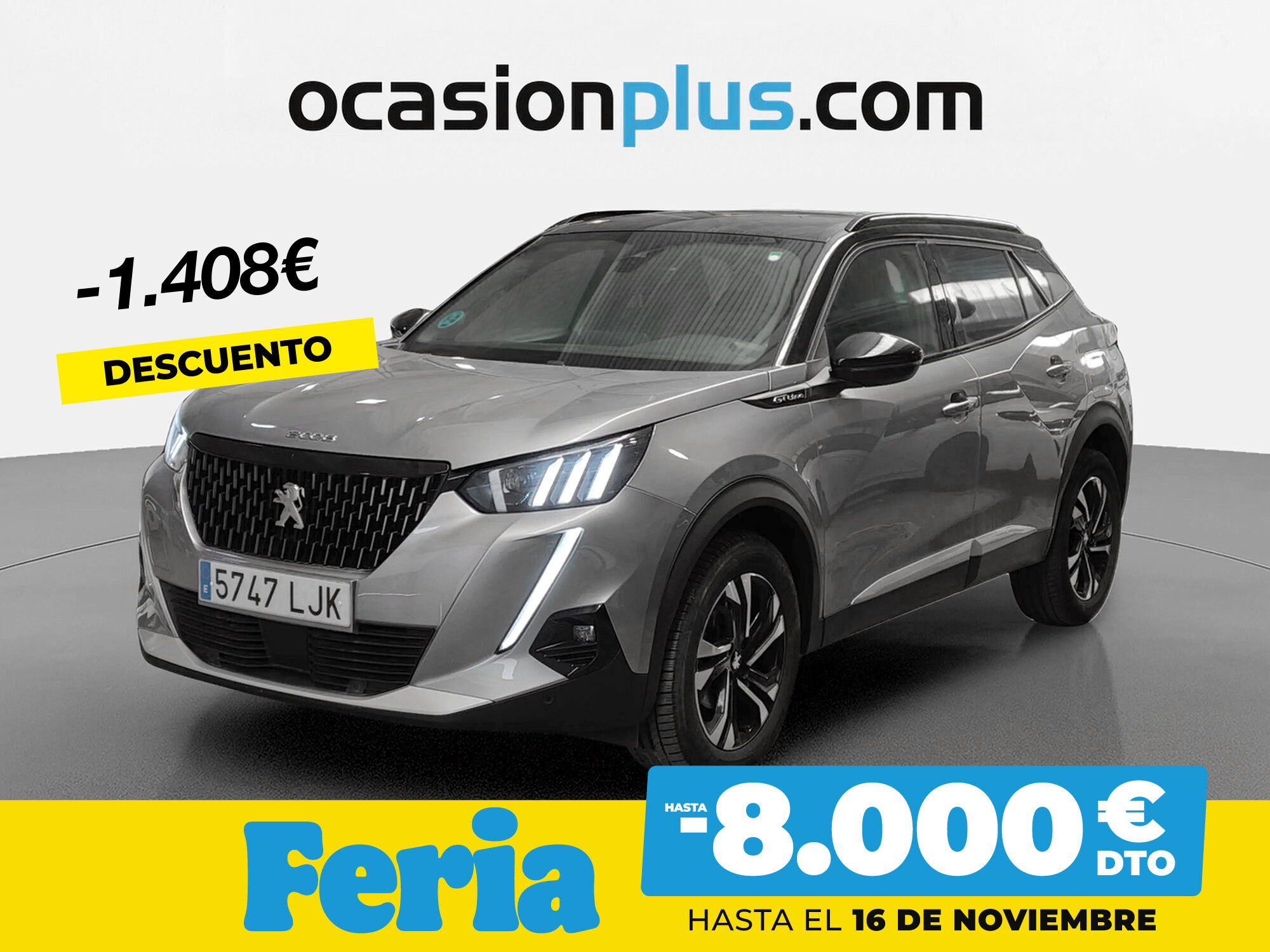 PEUGEOT 2008 (PureTech 130 GT Line 96 kW (130 CV)) en Madrid