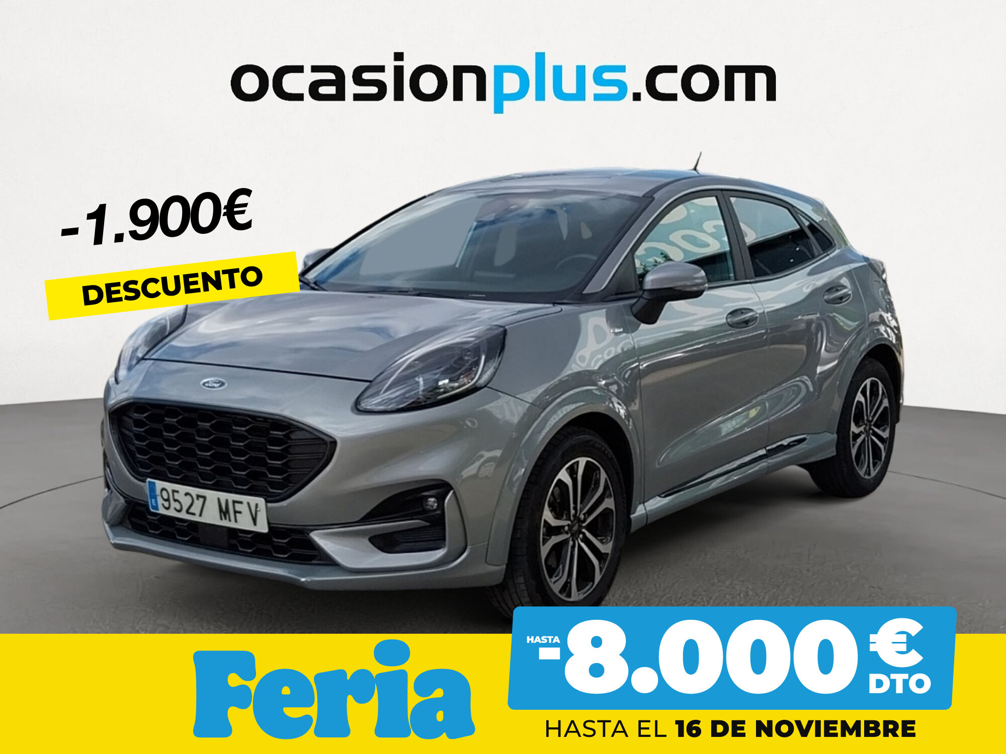 FORD Puma (1.0 EcoBoost MHEV ST-Line 92 kW (125 CV)) en Madrid