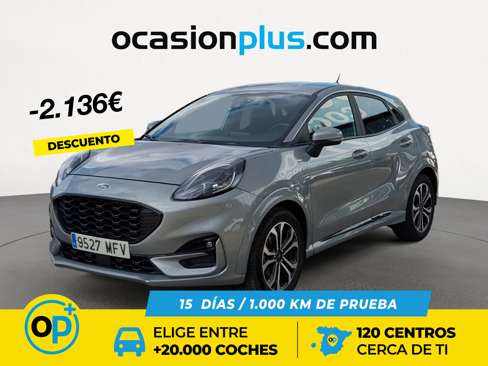 FORD Puma (1.0 EcoBoost MHEV ST-Line 92 kW (125 CV)) en Madrid