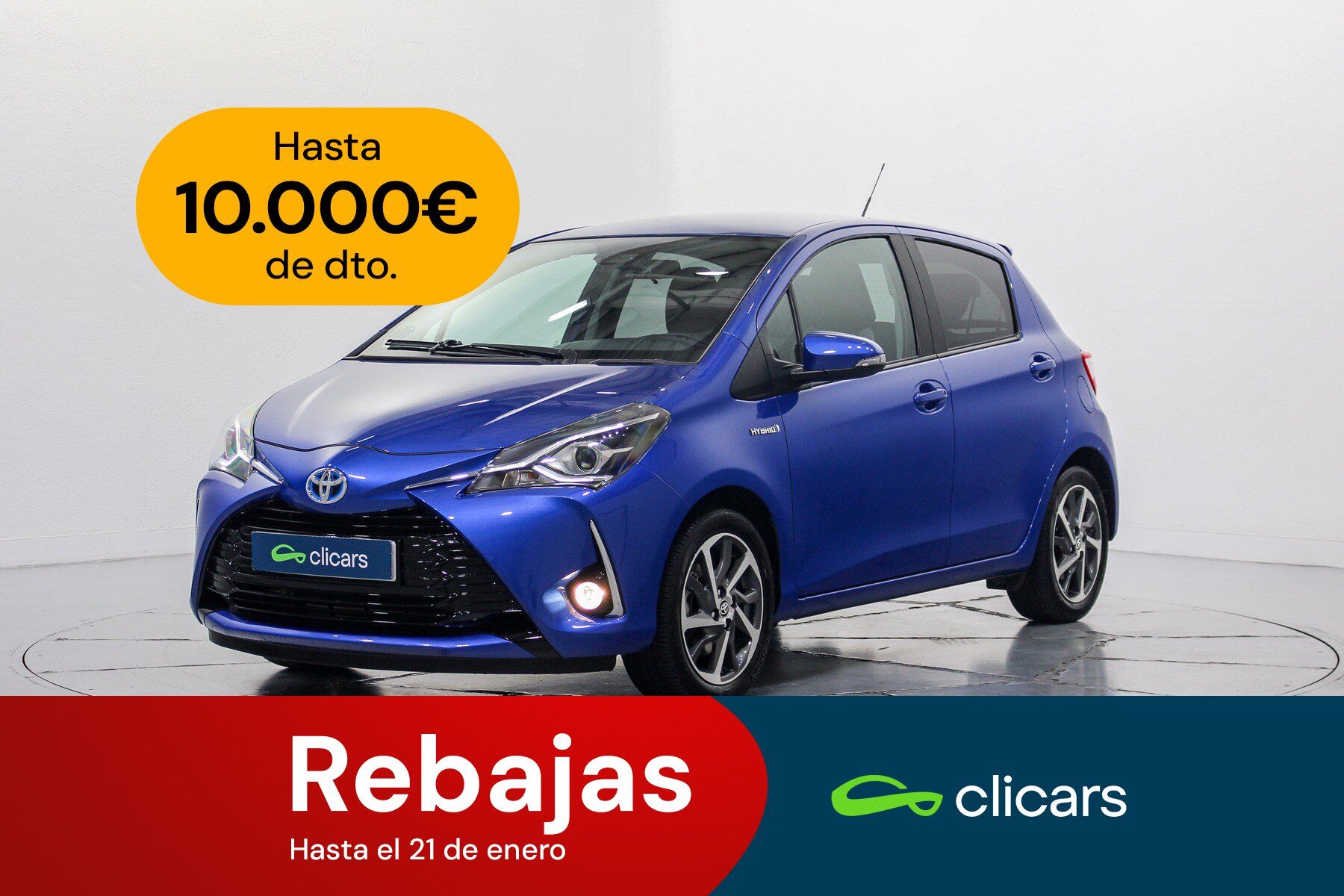 TOYOTA Yaris (Yaris 100H 1.5 Feel!) en Madrid