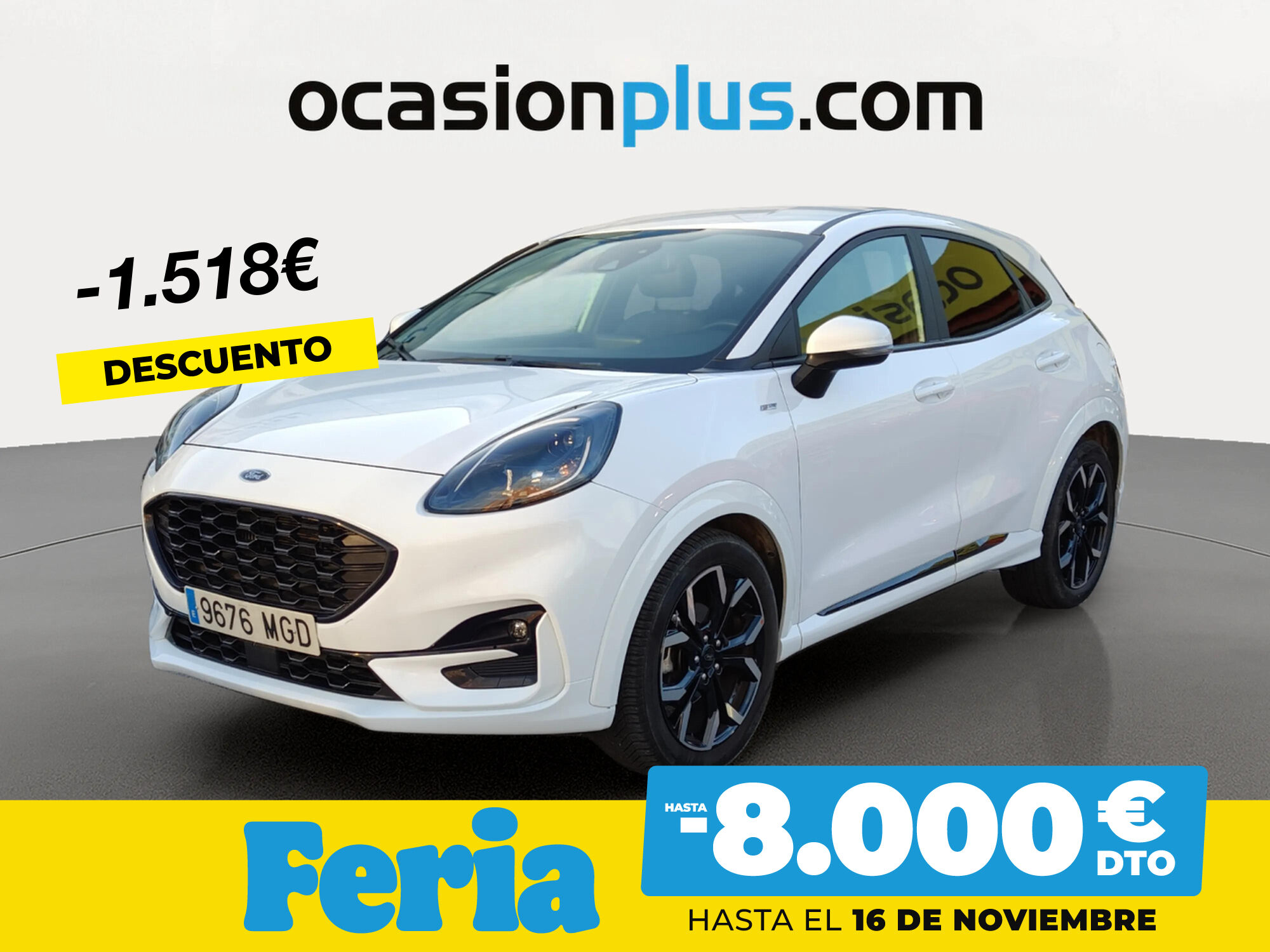FORD Puma (1.0 EcoBoost MHEV ST-Line X 92 kW (125 CV)) en Madrid