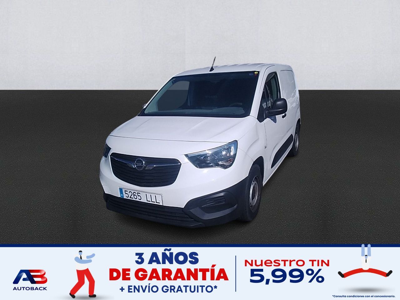 OPEL Combo (1.5 TD 56kW (75CV) Express L H1 650kg 3 Puertas) en Madrid