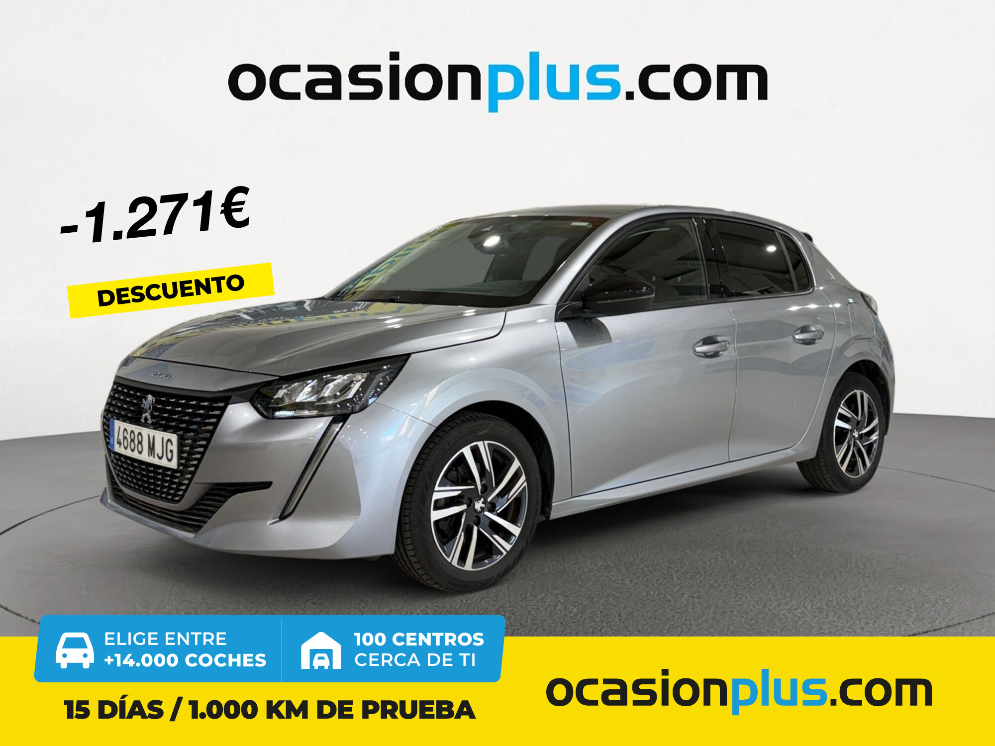 PEUGEOT 208 (PureTech 100 Allure 75 kW (100 CV)) en Madrid